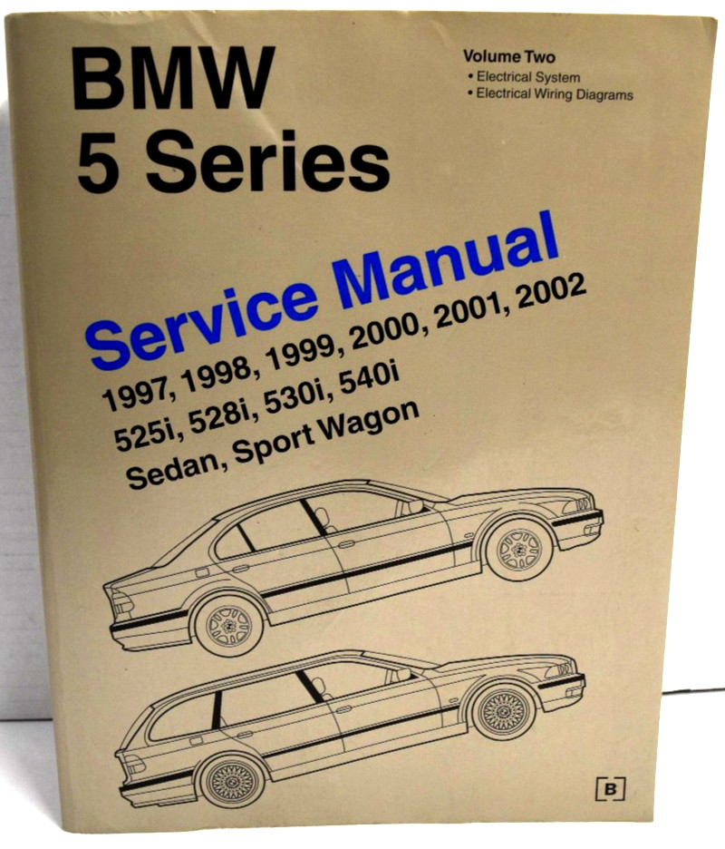 BMW E39 5 Series Service Manual 1997-2002 Bentley Workshop (Volume 2)*VERY GOOD*