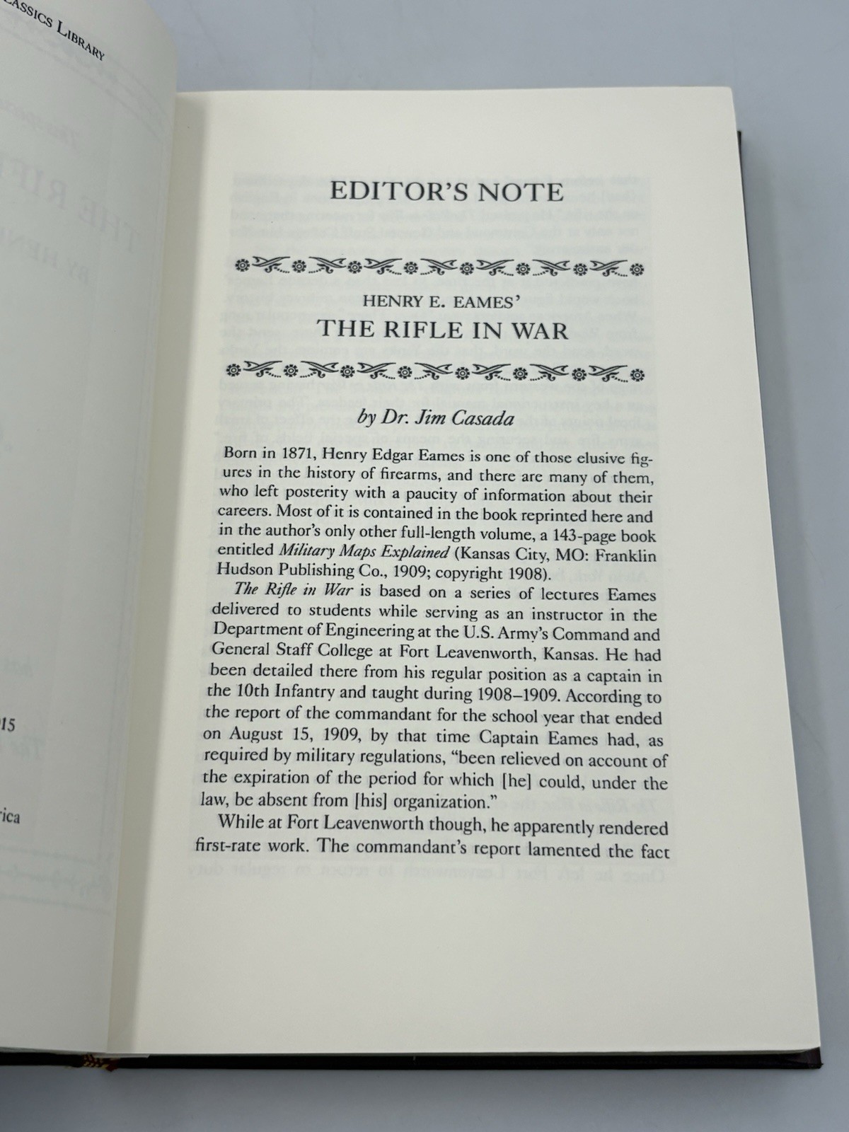 The Rifle In War By Eames (2015) Special Edition Private Printing Leather Bound