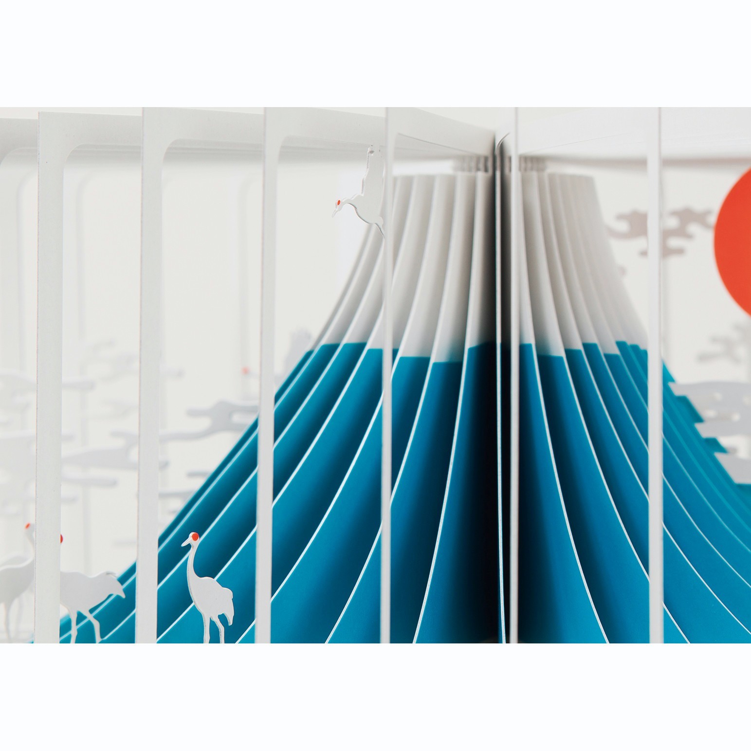 JAPAN Mount FUJI 360°BOOK 3D Gimmick Pop Up Book