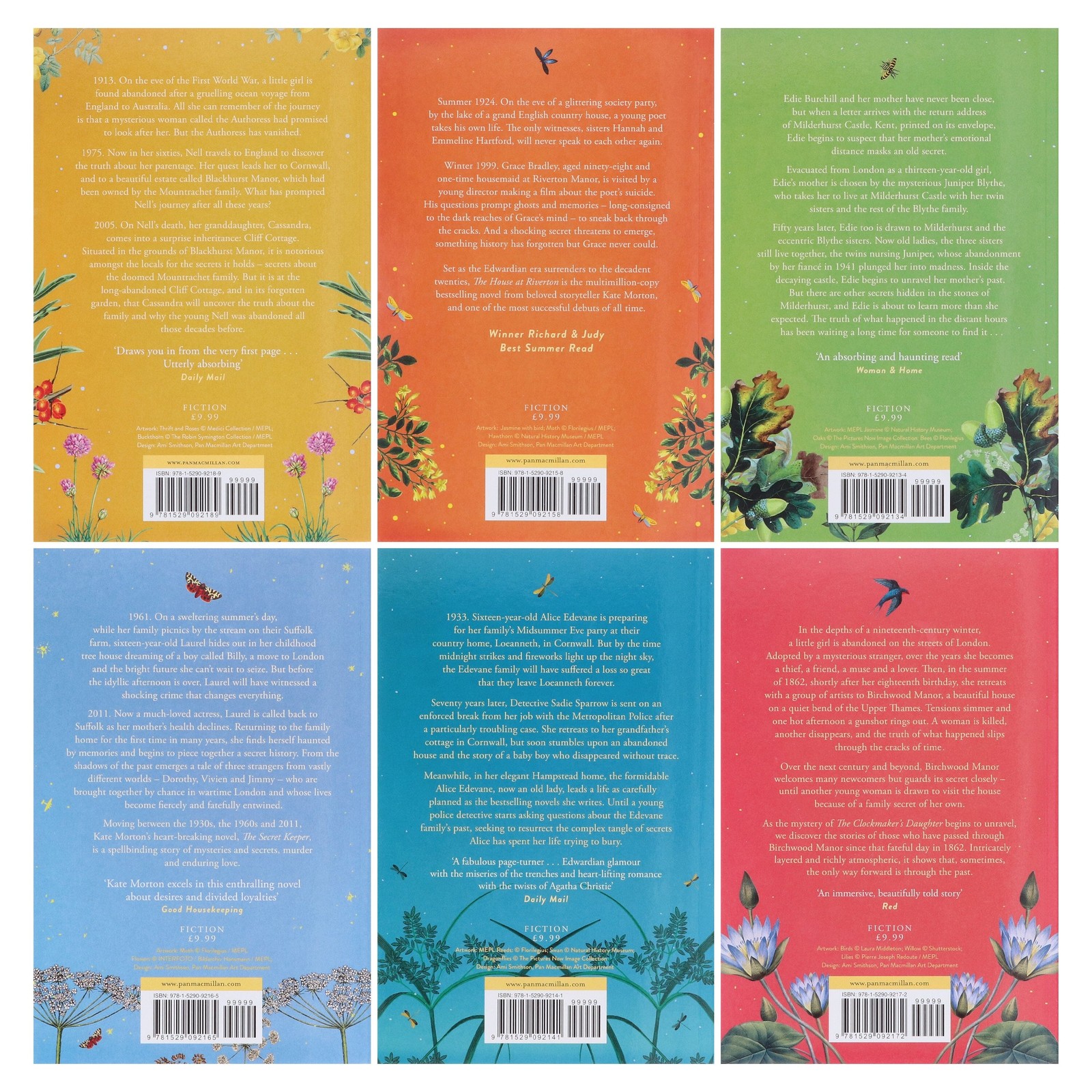 Kate Morton Mystery Collection: 6 Books Collection Set – Fiction – Paperback