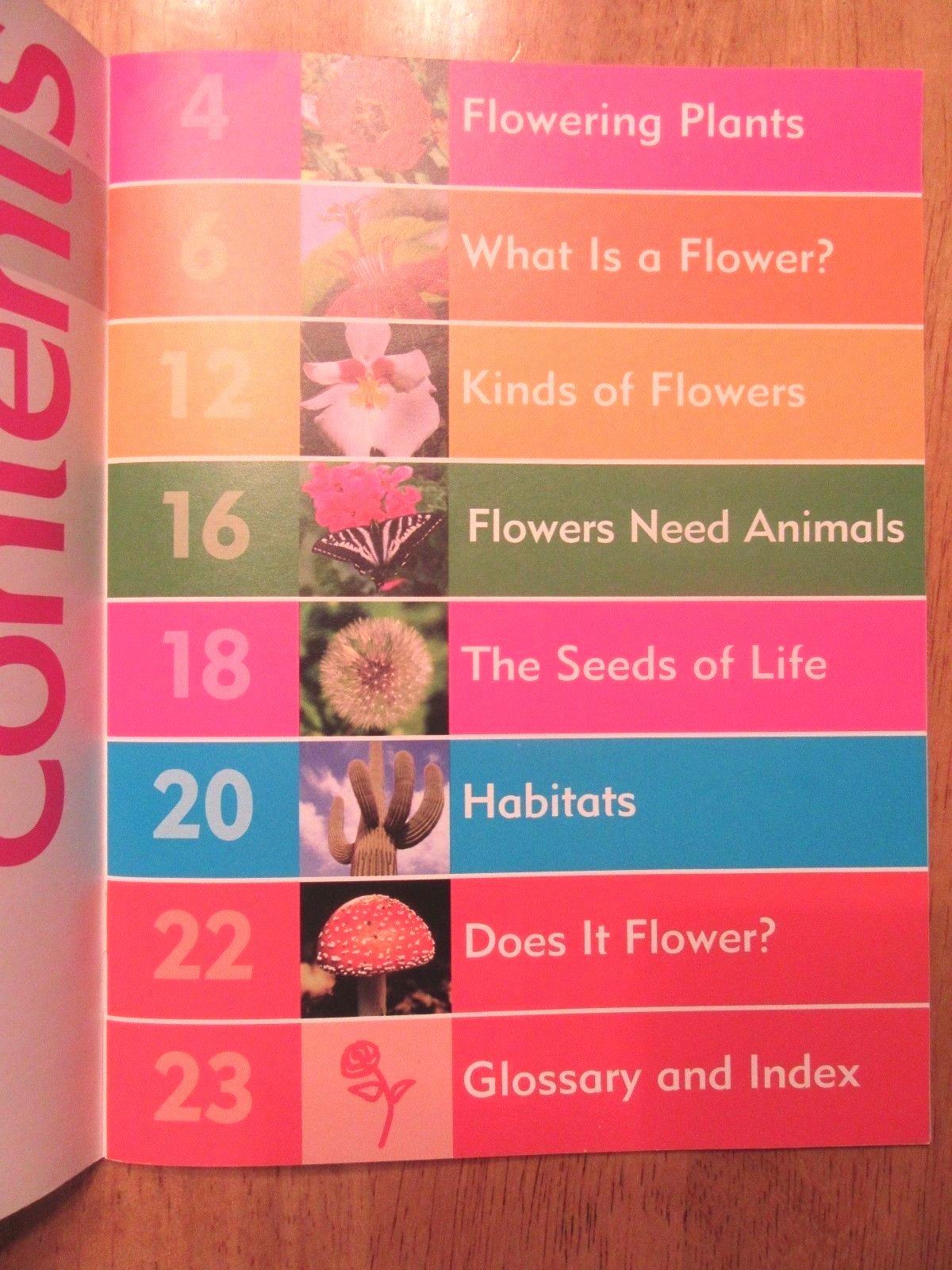 Lot of 2 NEW Go Facts Science: Sea Life & Flowers Newbridge Paperbacks Ages 6-9