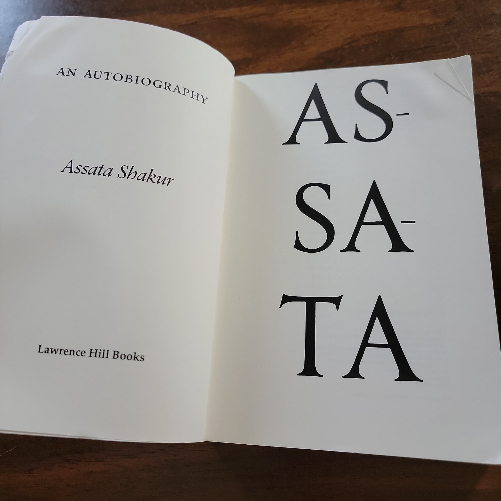 Assata: An Autobiography – Assata Shakur