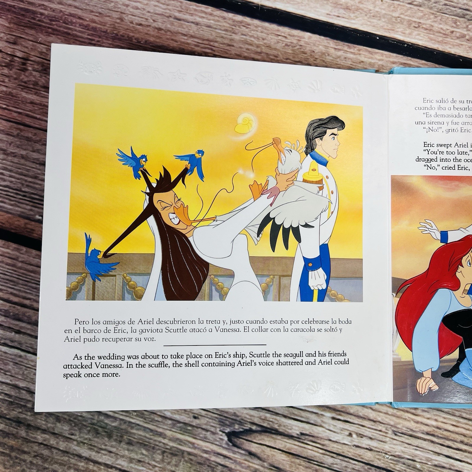 La Sirenita / The Little Mermaid (Libro de Disney en Español & English
