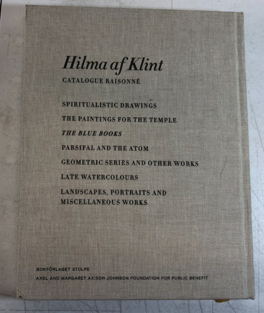 Hilma af Klint, The Blue Book, Almquist, 2020, E-119