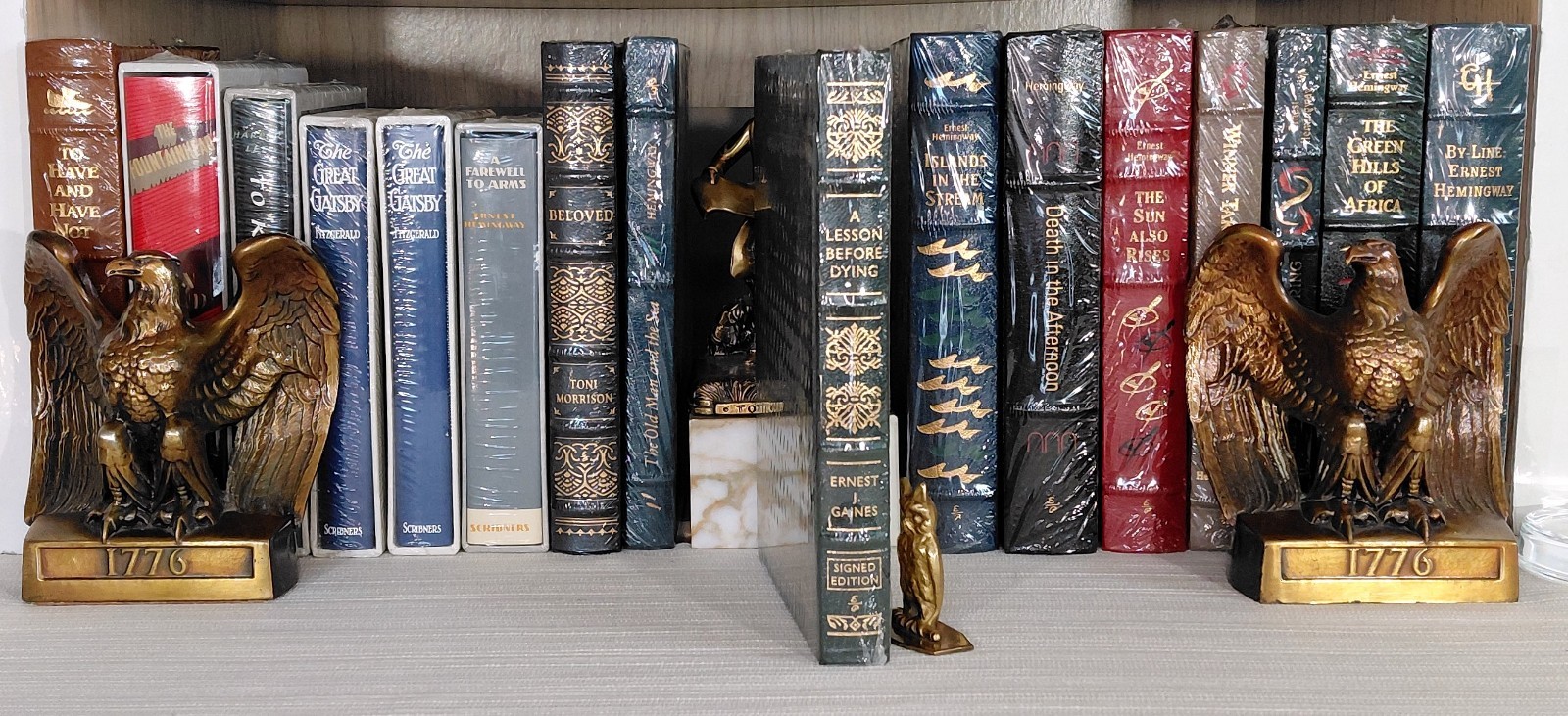 A LESSON BEFORE DYING BY ERNEST J. GAINES EASTON PRESS SIGNED EDITION NEW SEALED