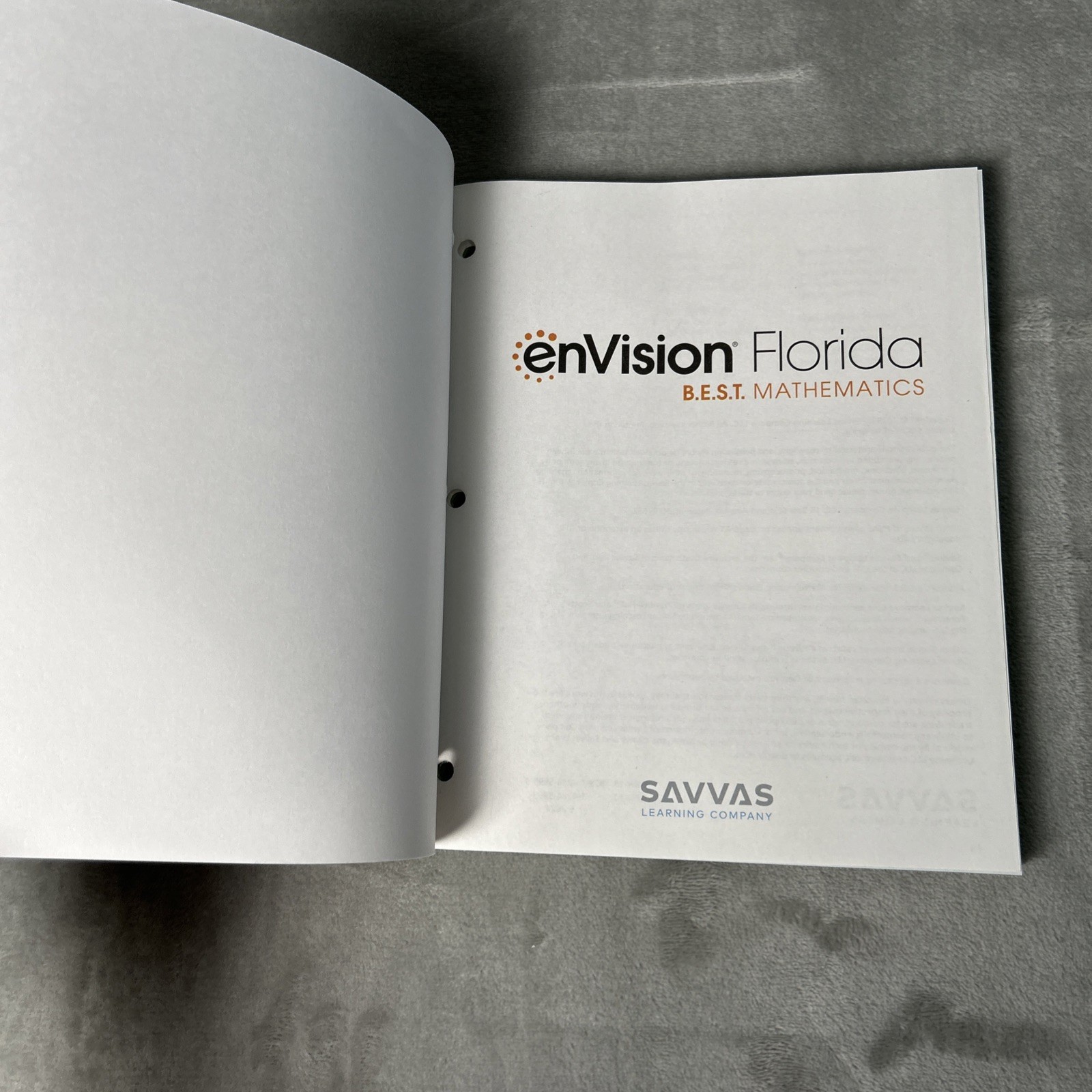 Grade 6 Envision Mathematics Florida BEST Student Edition Volume 2 2023 NEW