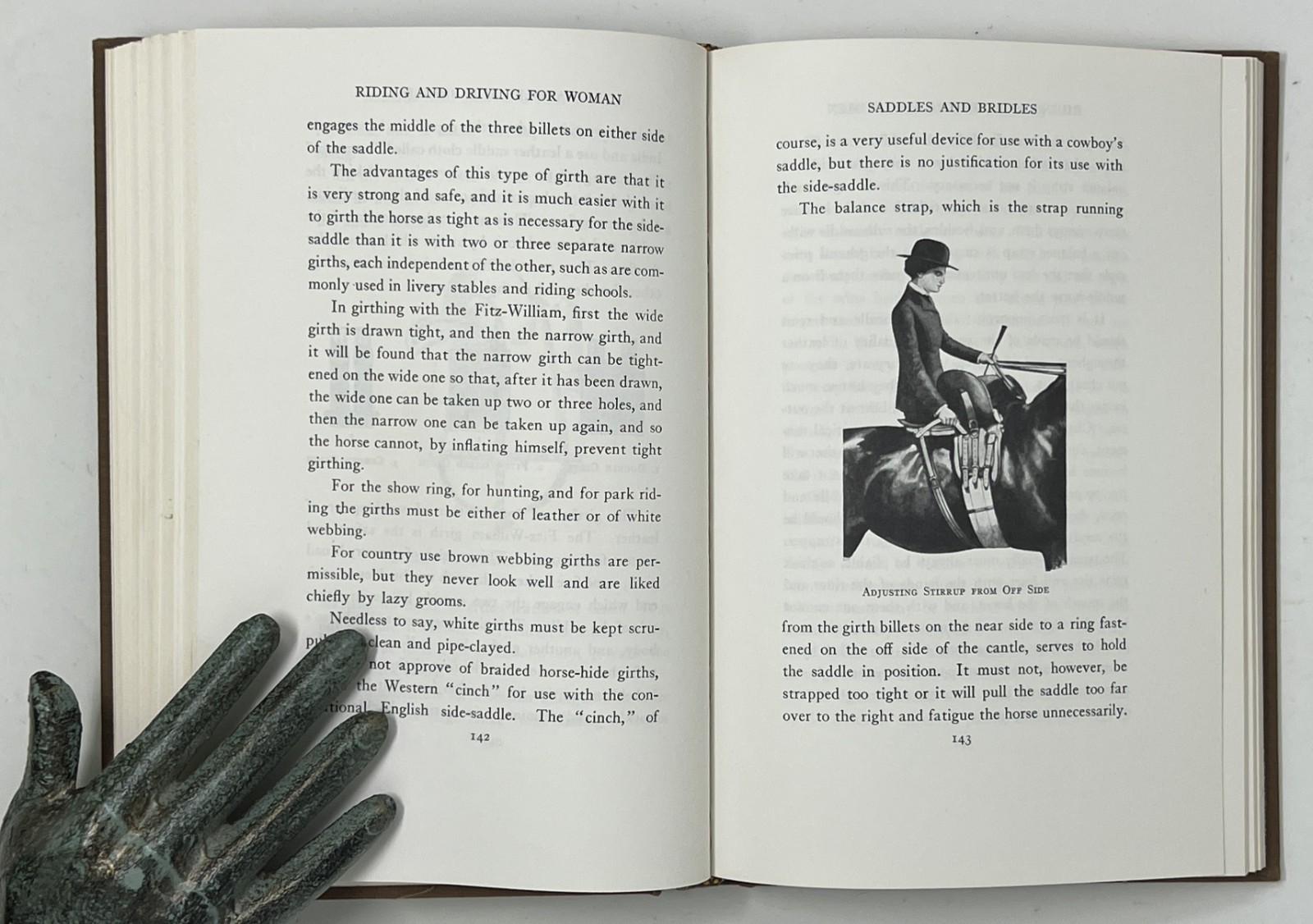EQUESTRIAN: Riding & Driving for Women by Belle Beach – 1978 Reprint Ed. HC/DJ
