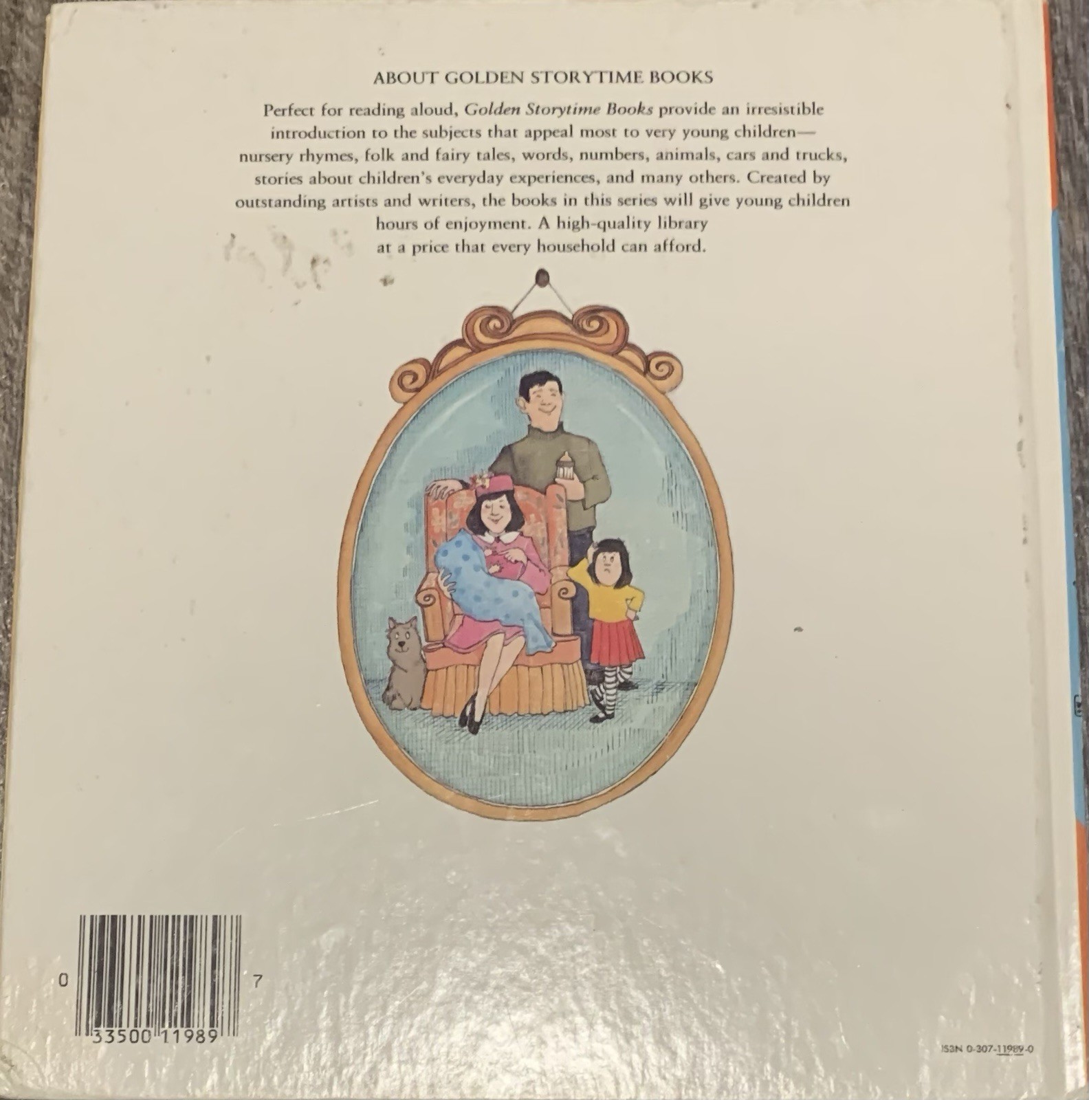 RARE! 13th Printing Edition That New Baby! Golden Storytime Book 1980 ACCEPTABLE