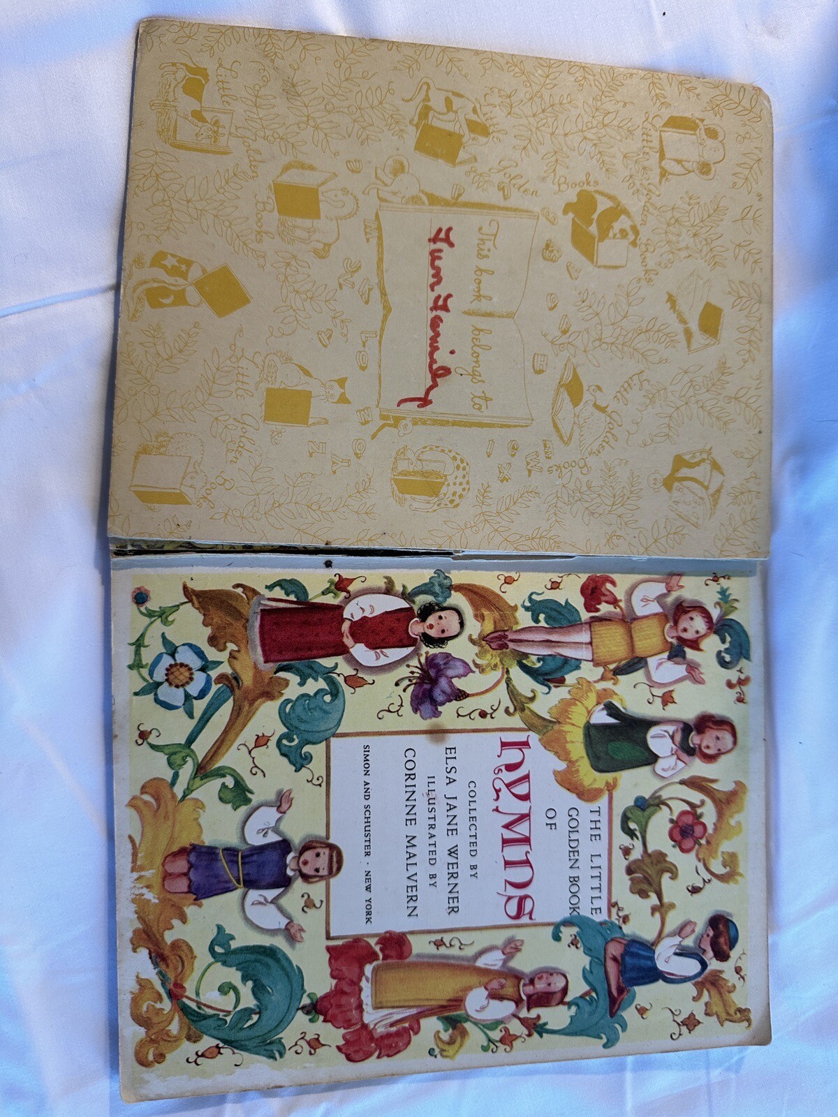 Lot Of 5 A First Little Golden Book Vintage Hardcovers 1940s-1970s