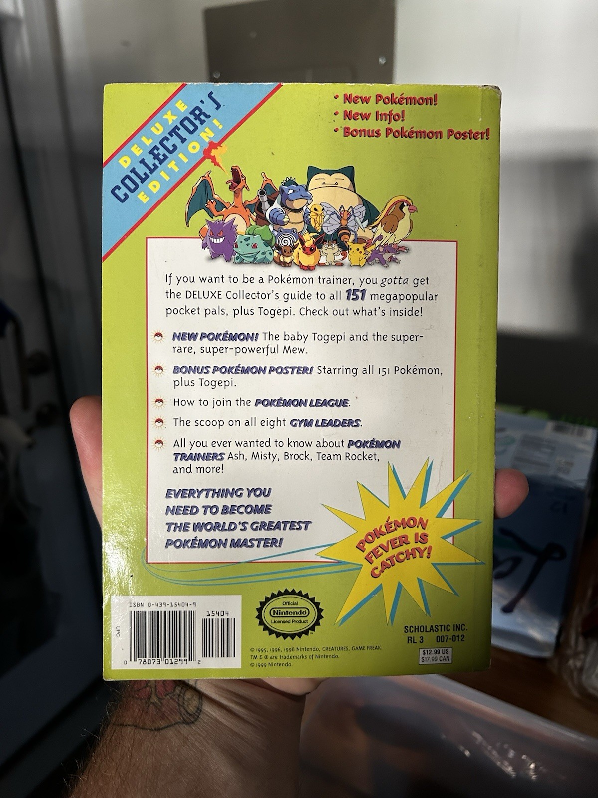 Official Pokemon Handbook by Maria S. Barbo (1999, Trade Paperback)