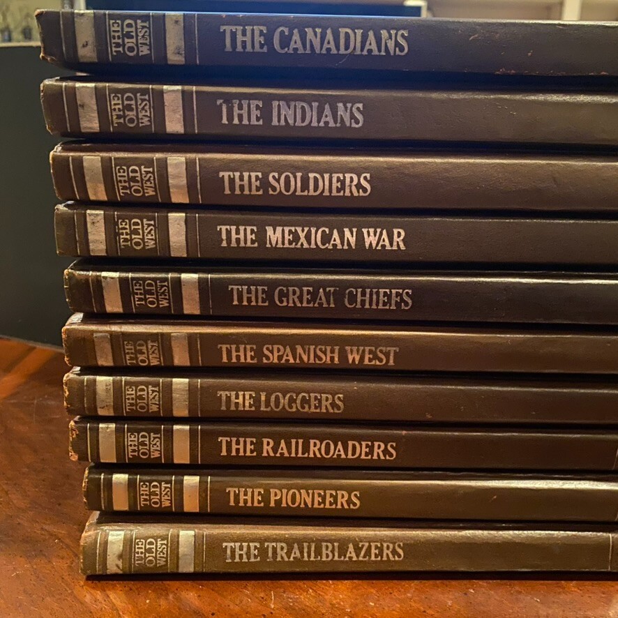 The Old West Series – Time Life Books 10/26 Volumes – 70s Leather Feel – HISTORY