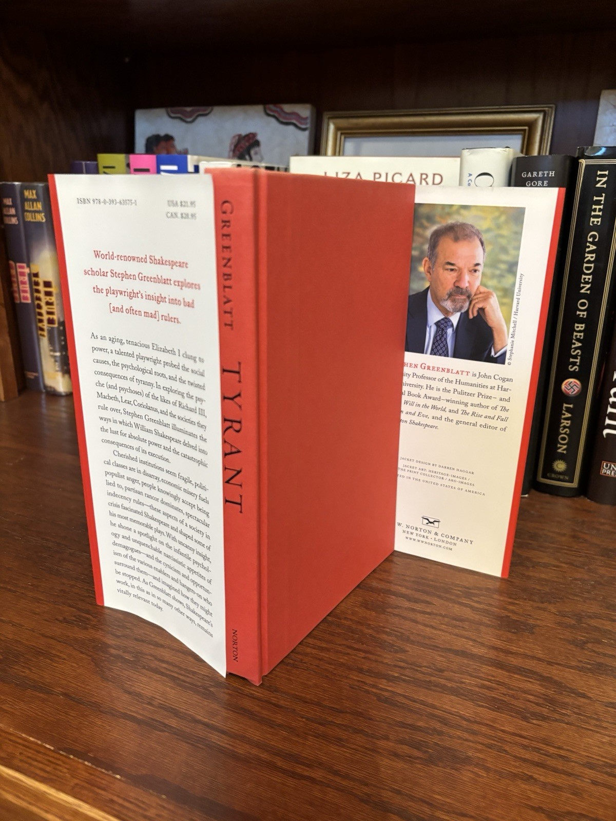 Tyrant Stephen Greenblatt 1st HC Ptg Norton 2018 Fine Unread