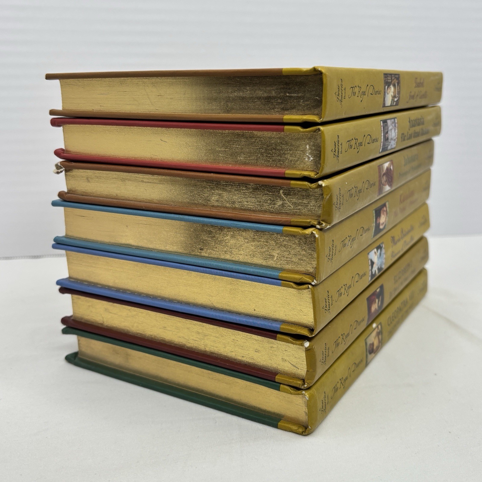 The Royal Diaries Dear America Series Hardcover Scholastic 7 Book Lot Historical