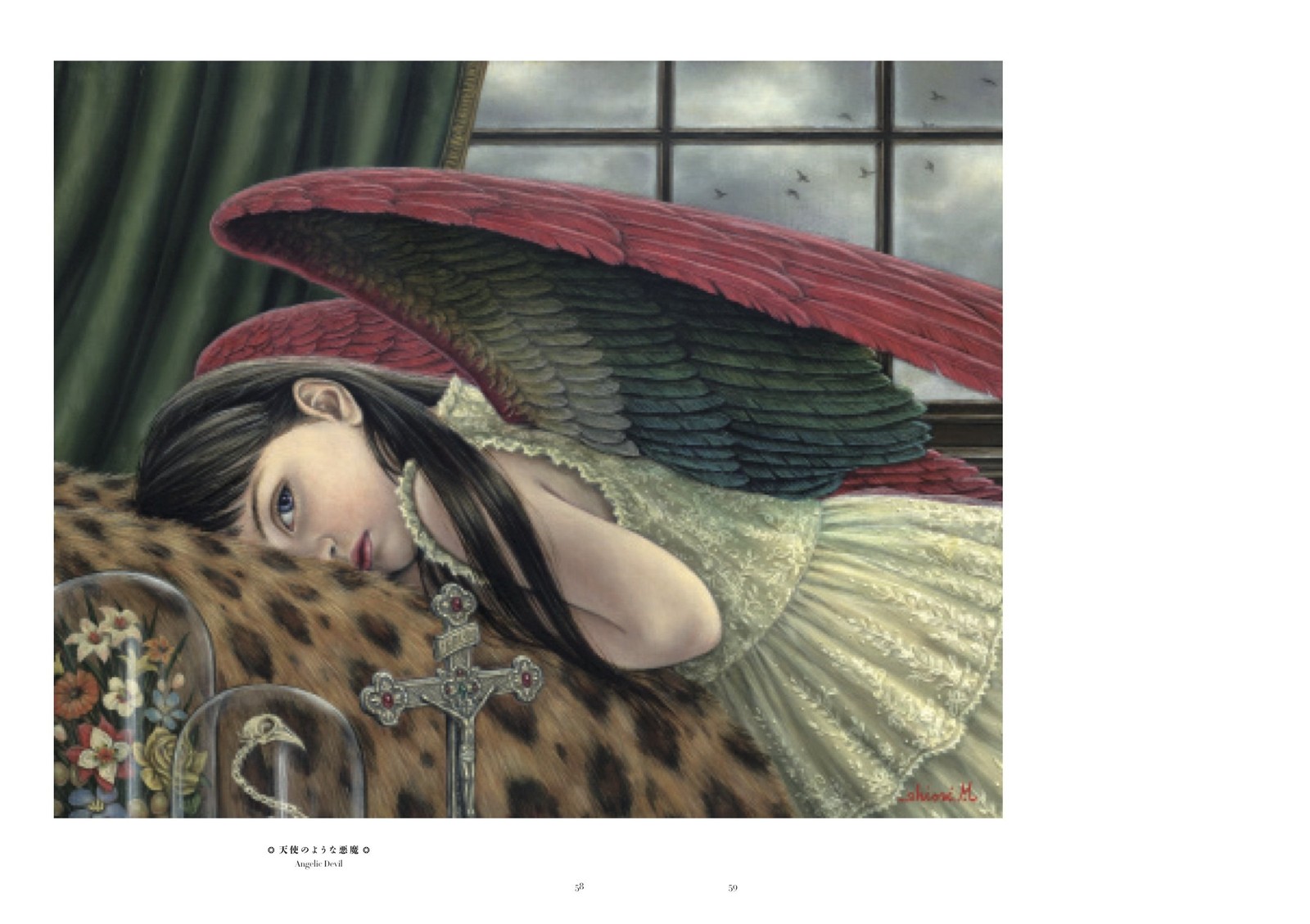 Shiori Matsumoto Art Book Meiso-en Japanese Illustration Nostalgic Girls