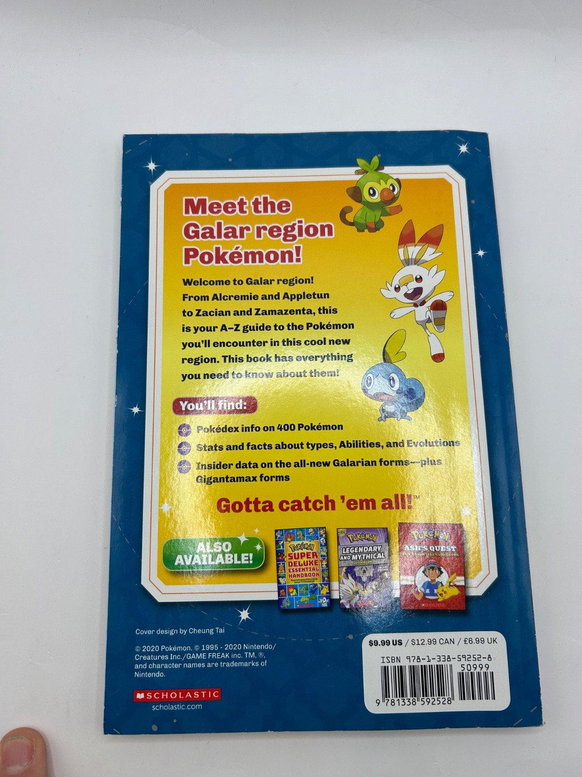 Pokemon Super Deluxe Essential Handbook Hardcover Book Scholastic Edition VG