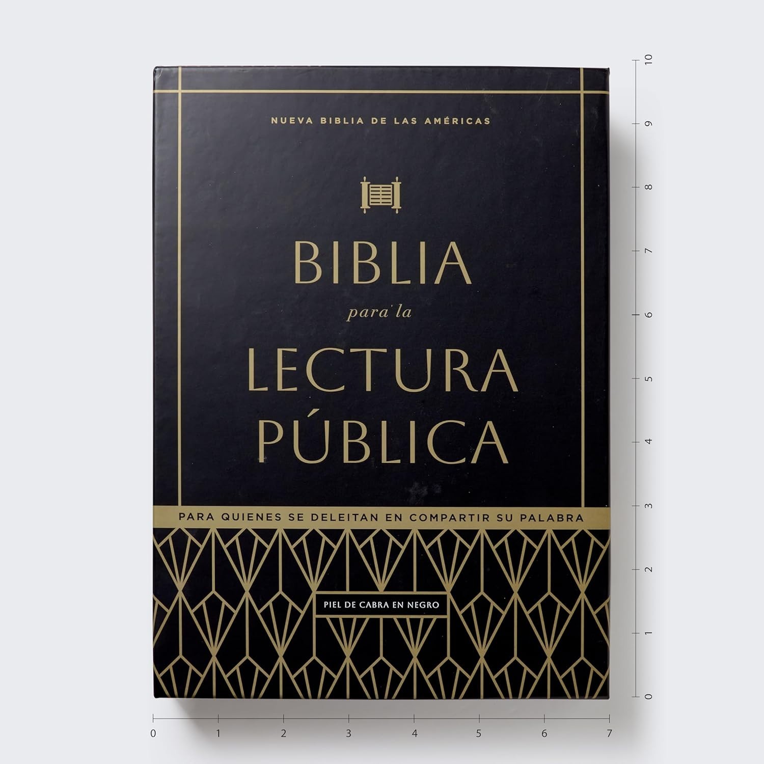 NBLA, Biblia para la Lectura Pública, Versificada, Letra Grande, Piel de Cabra,