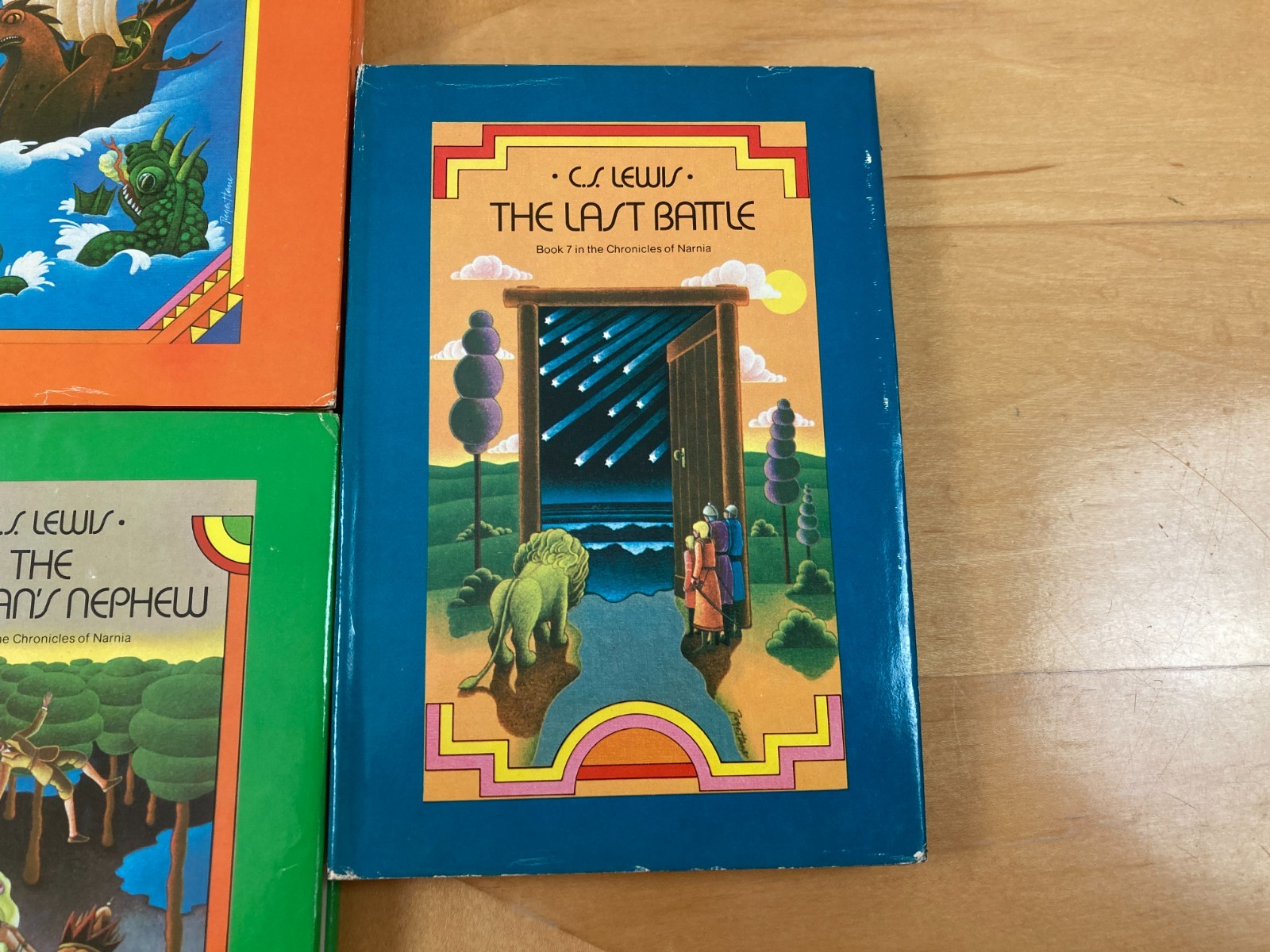 The Chronicles of Narnia – 7 Volume HB Set – C.S. Lewis – Book Club Editions