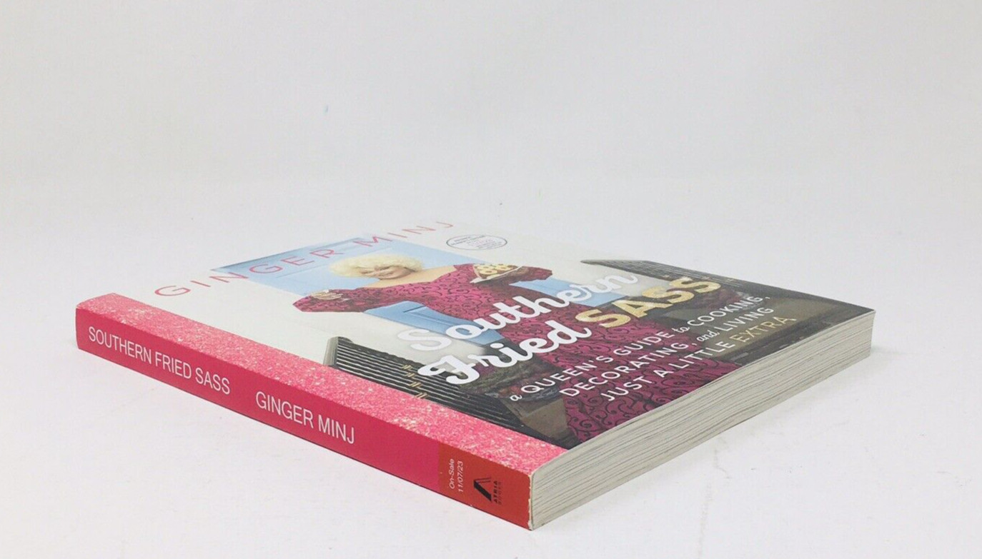 Southern Fried Sass ARC Ginger Minj Cookbook Queens Guide to Cooking Decorating