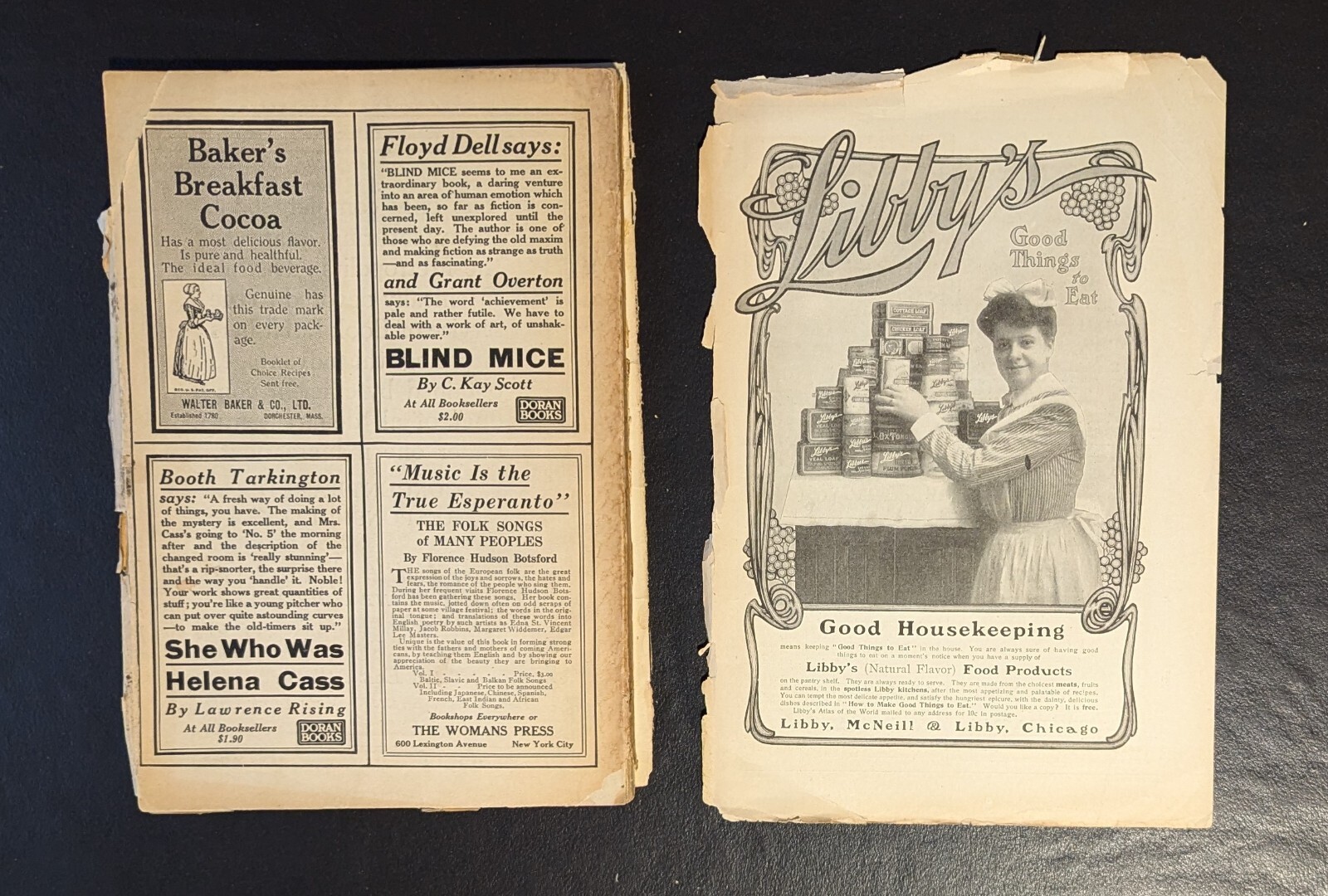 The Bookman Literacy Magazine Lot of 8 – 1921, 1923, 1926, 1928, 1930