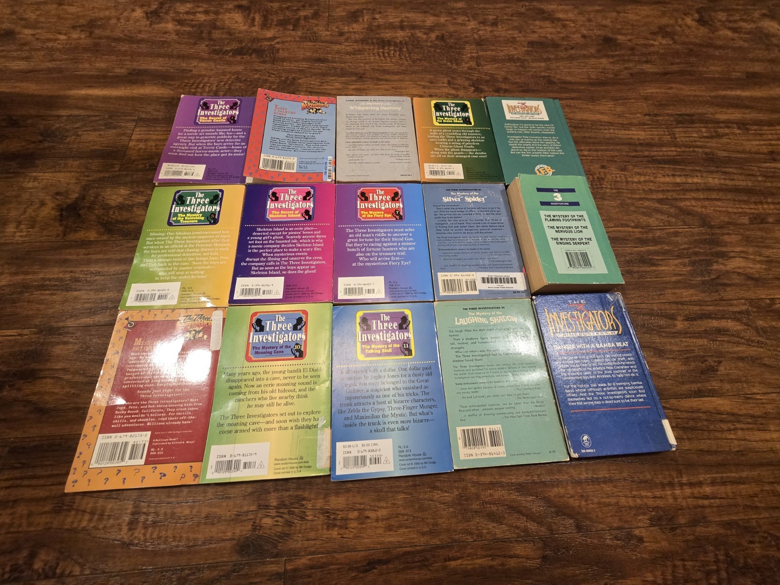 Alfred Hitchcock & Three Investigators lot 1-12, 3 in 1 & 2 Crimebusters HTF!!