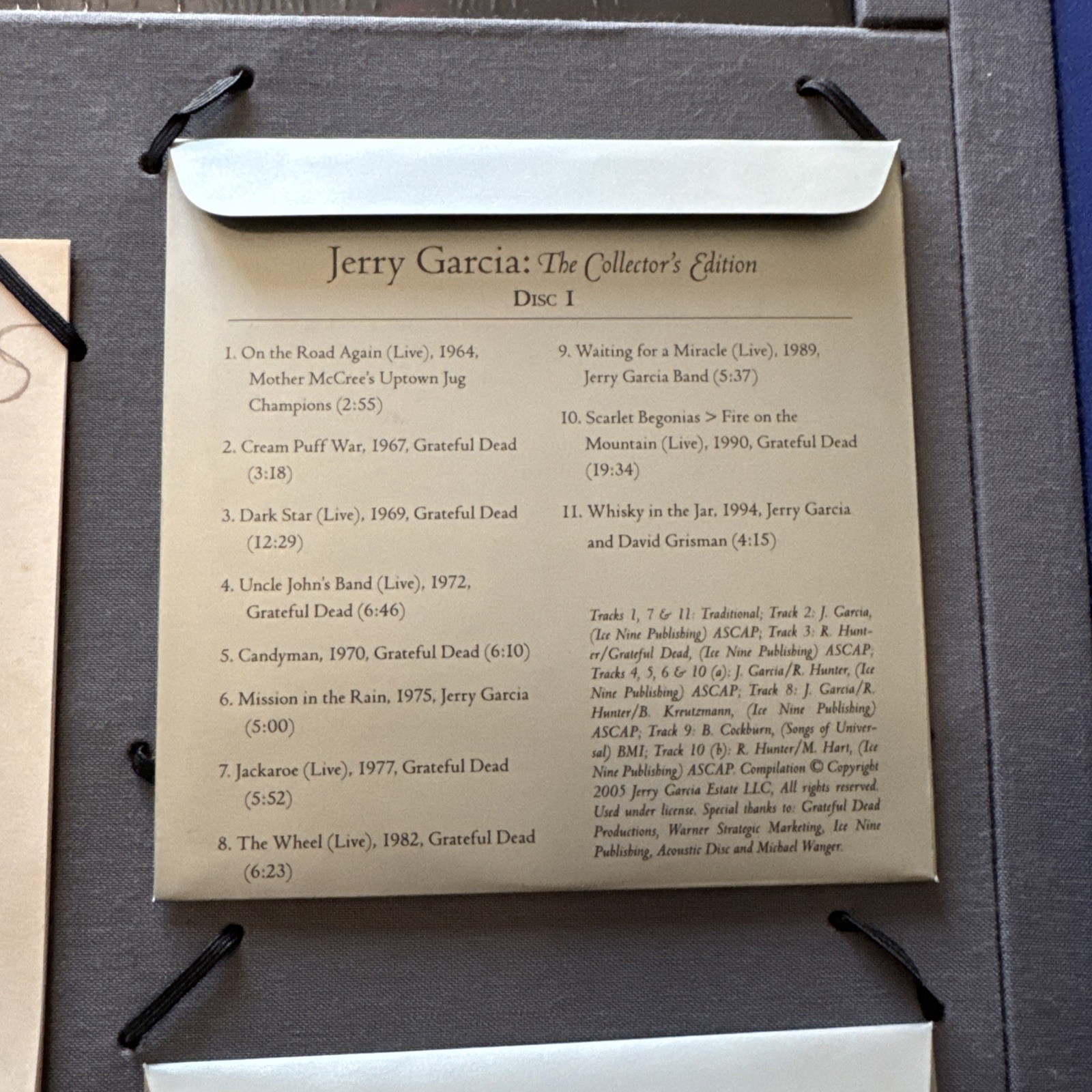 Jerry Garcia: The Collector’s Edition READ DETAILS IN DESCRIPTION