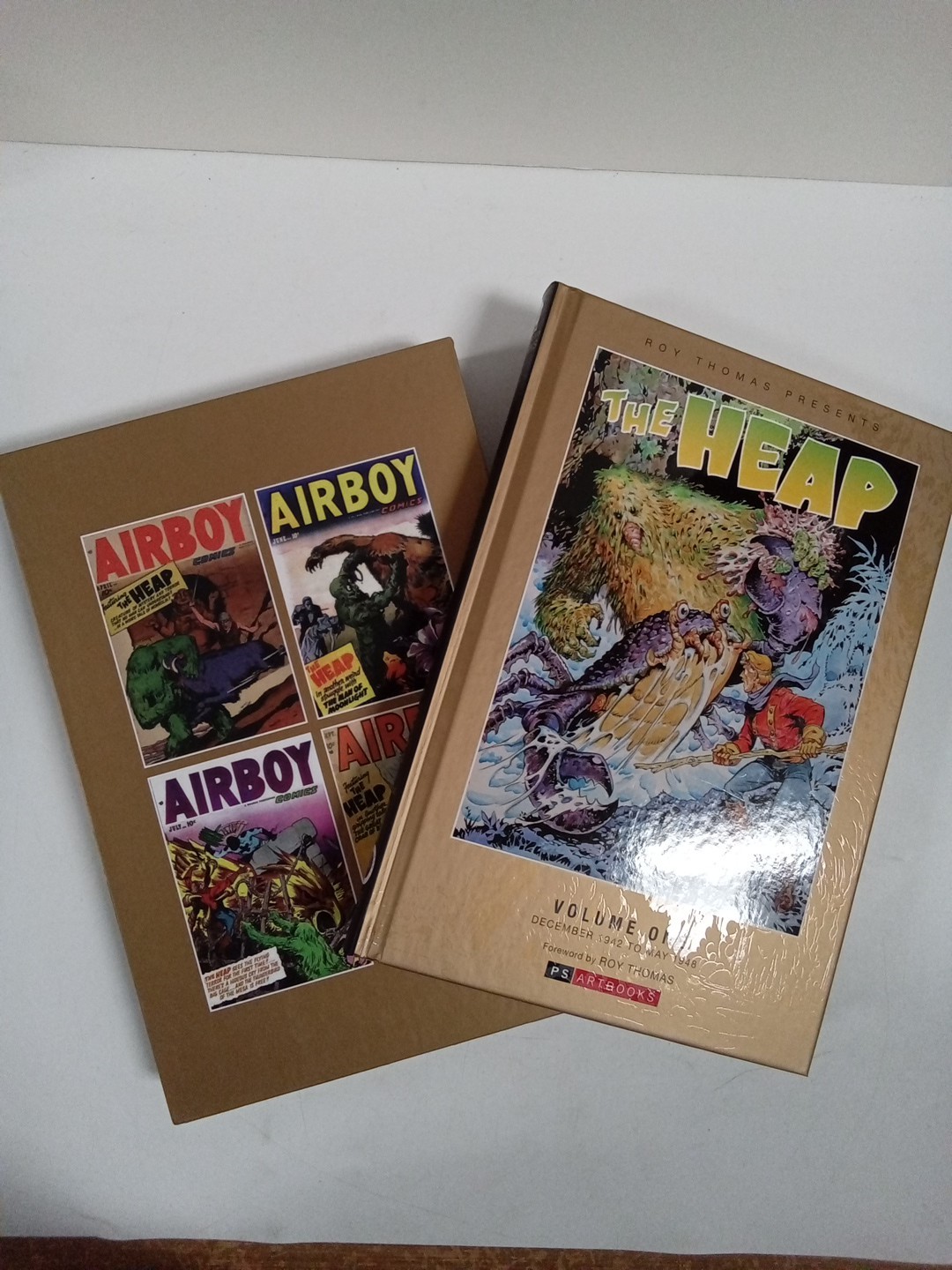 The Heap Vol. 1 Roy Thomas & Mike Ploog Signed Book 43/150 Very Rare!! -DK#