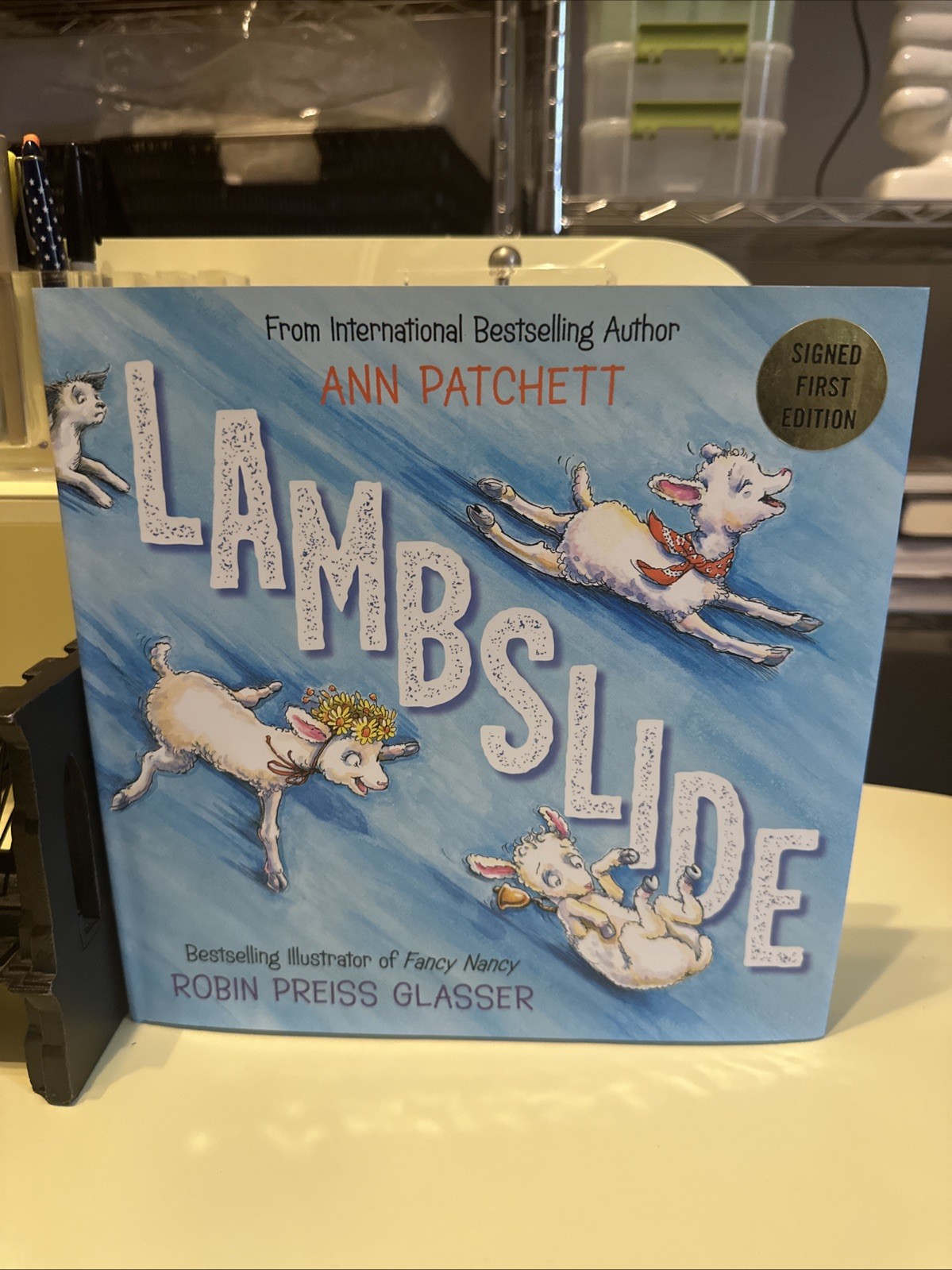 SIGNED FIRST EDITION LAMBSLIDE ANN PATCHETT BESTSELLING AUTHOR COLLECTIBLE BOOK