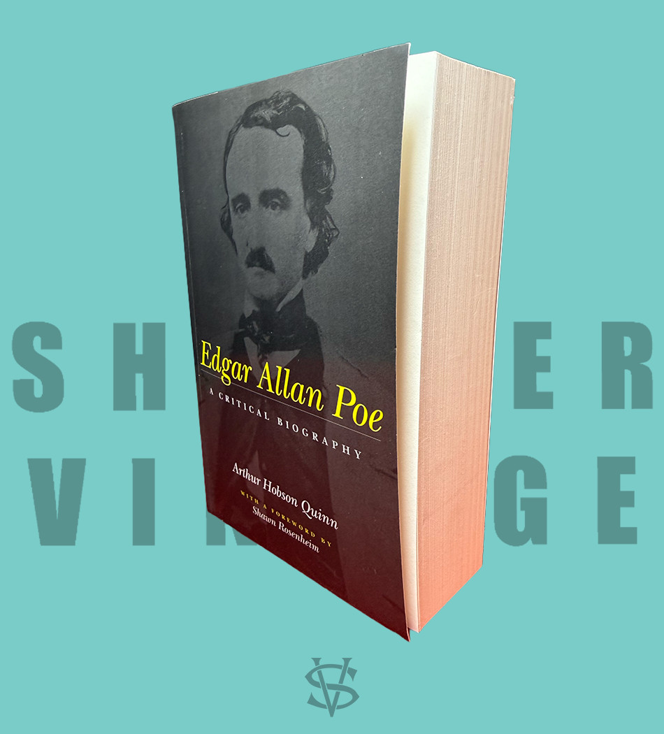 EDGAR ALLAN POE Arthur Hobson Quinn Paperback 1998 LIKE NEW Vintage Book