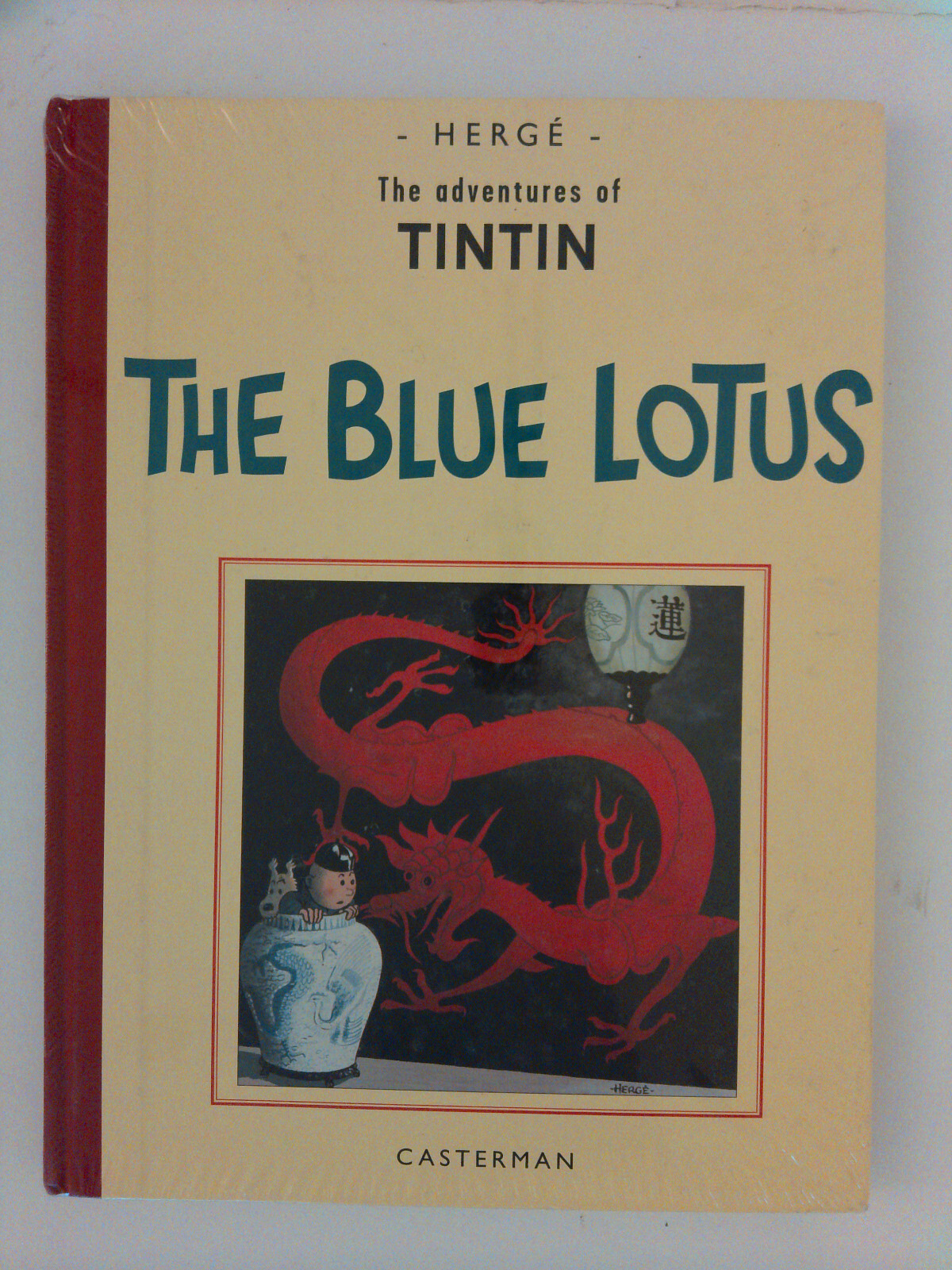 The Blue Lotus by Herge. Hardcover NEW, still in original shrink wrap
