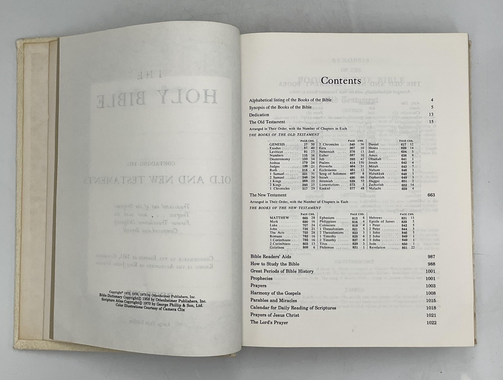 HOLY BIBLE HARDCOVER FAUX LEATHER BOUND ENGLISH RELIGIOUS