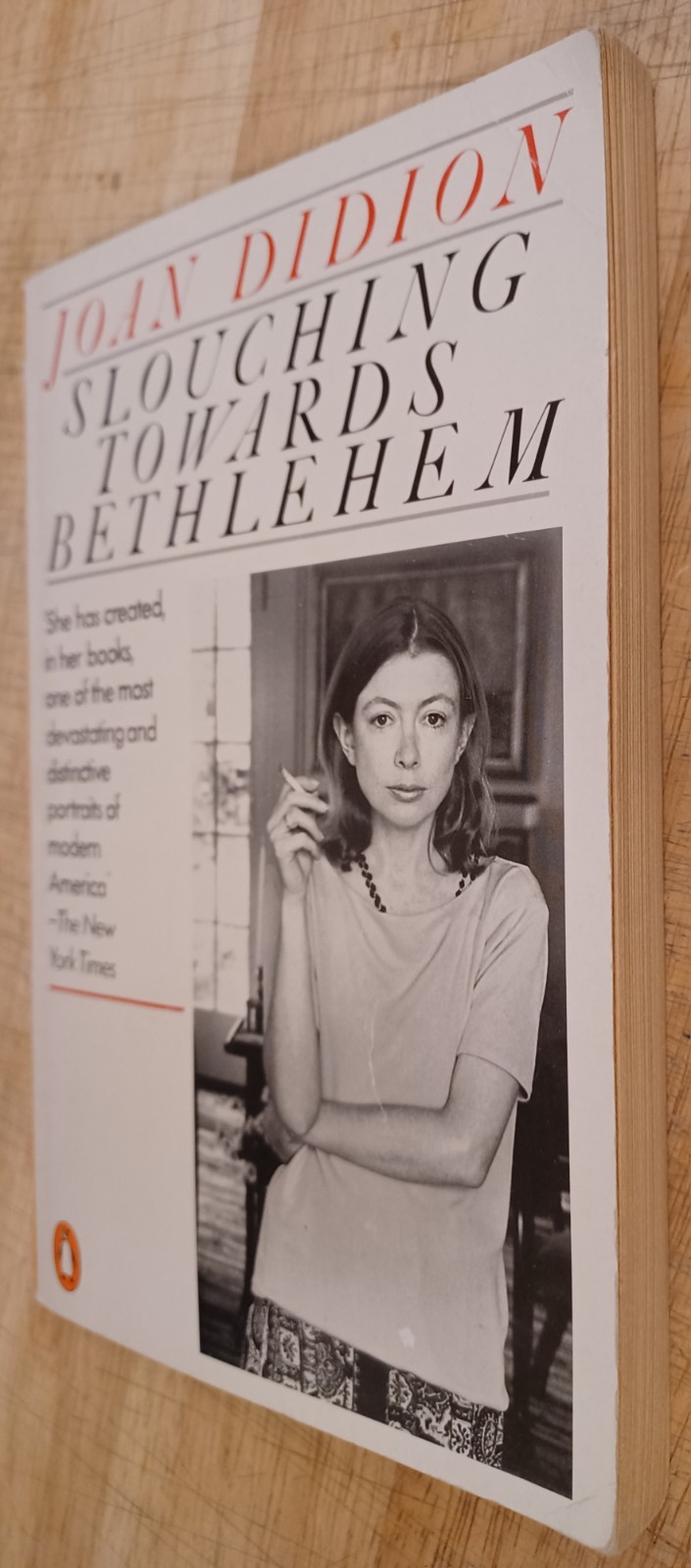 Slouching Towards Bethlehem, Joan Didion. Rare Penguin Trade Paperback.
