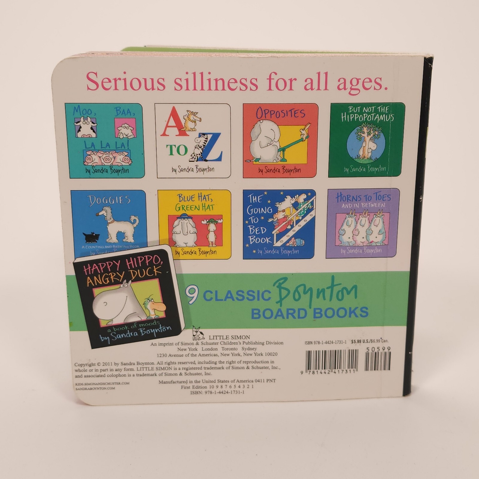 Children Toddler Lot 6 Board Picture Books Sandra Boynton Bedtime Storytime Baby