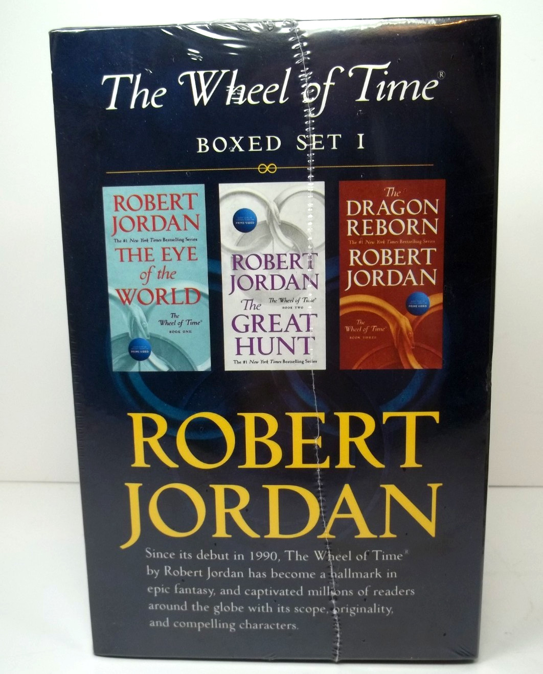 Robert Jordan The Wheel of Time 3 Book Boxed Set Sealed