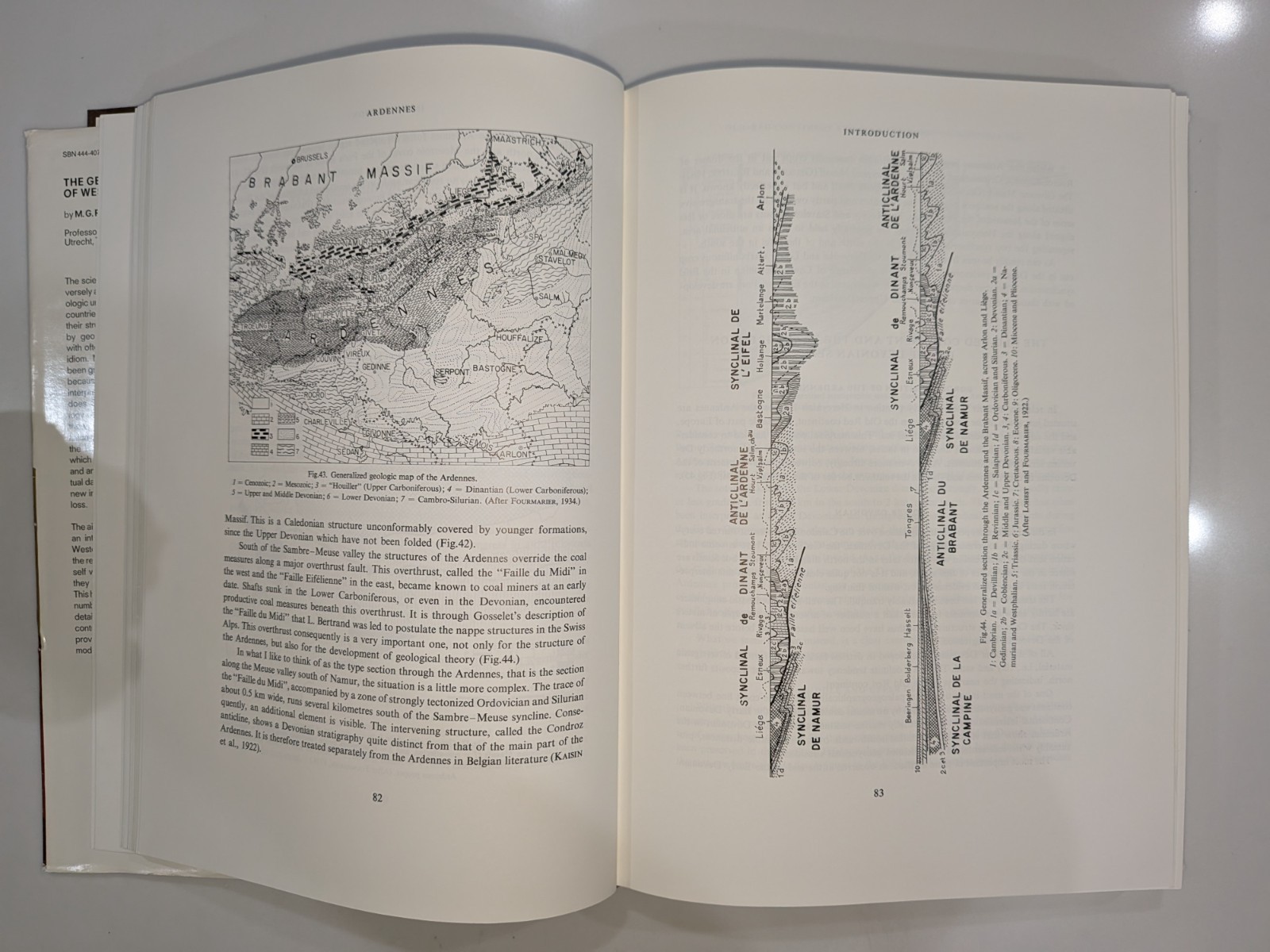 The Geology of Western Europe – M G Rutten | 1969 | Elsevier, HC + Clipping