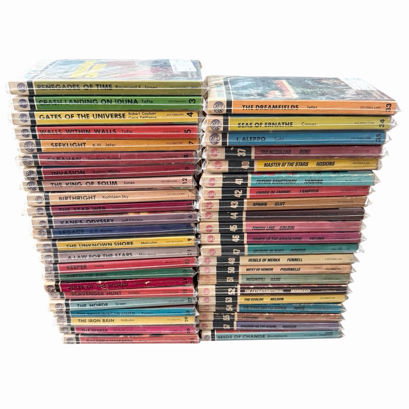 Vintage Laser Books Lot of 44 Science Fiction Sci-Fi Paperbacks 1970s