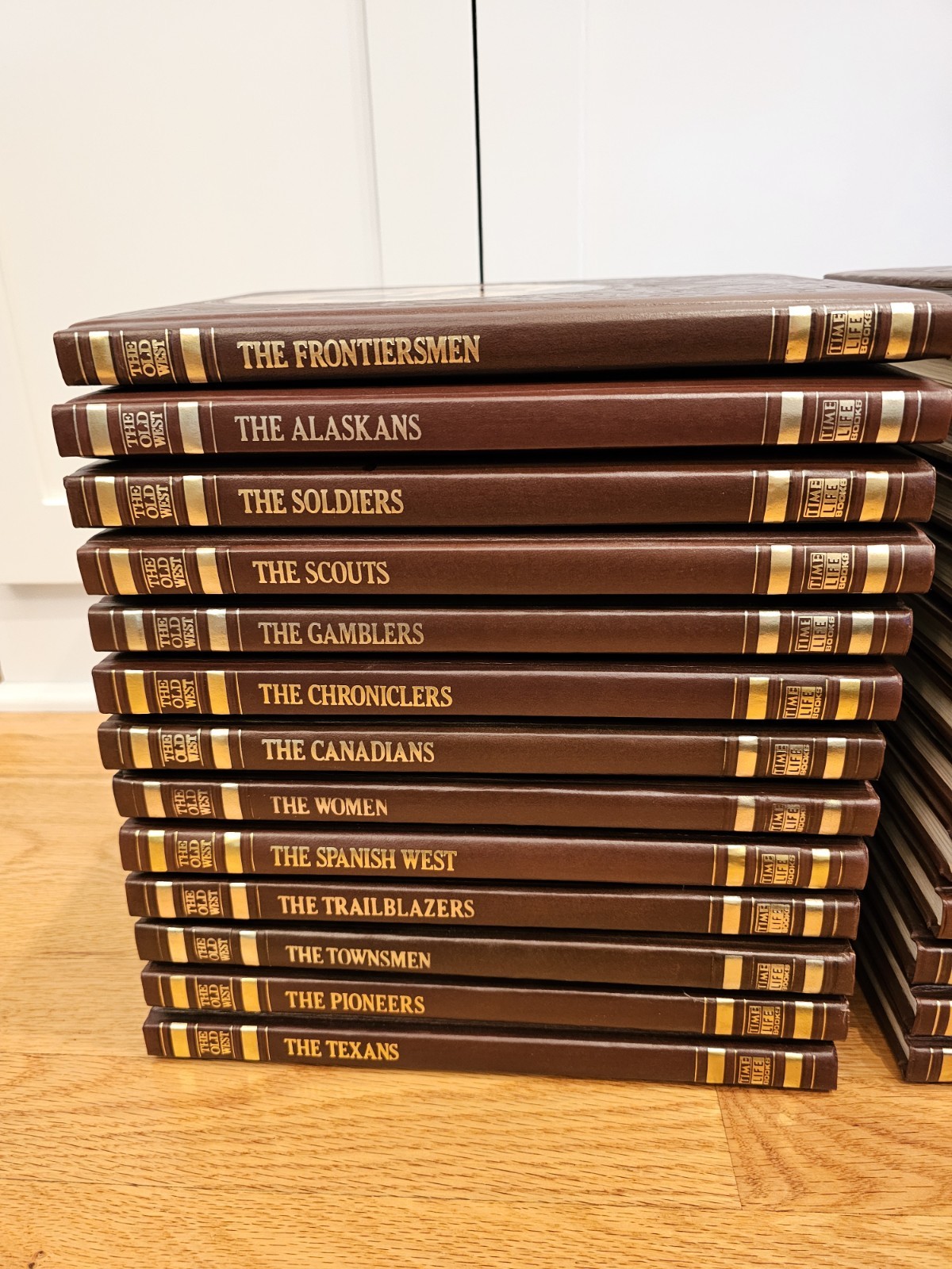 Time Life THE OLD WEST Complete 26 Volume Series No Index Leatherette HC