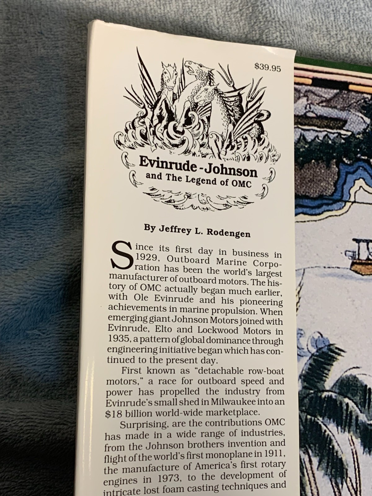 Evinrude, Johnson and the Legend of OMC by Jeffrey L. Rodengen (1992, Hardcover)