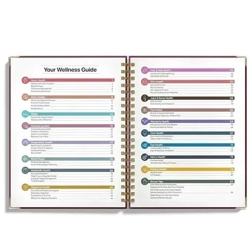 The Natural Healing Handbook Spiral Bound Guide For Herbal Remedies And Natural