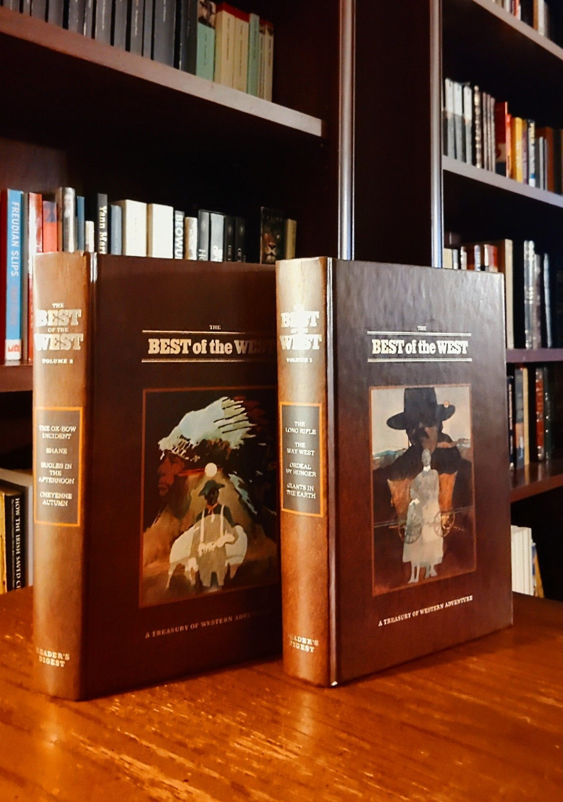 Best of the West, Western Classics Adventure 2 VOL SET, NC Wyeth Illustrated H.C