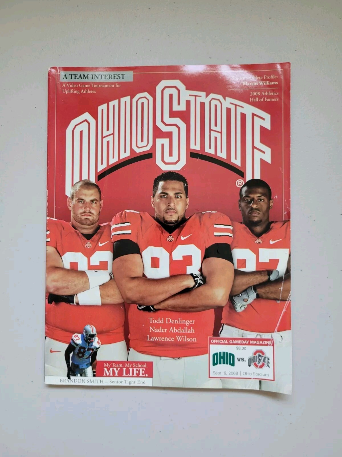 Ohio State Buckeyes Football Book Lot of 10 Incl. 2006 UM Game Program + Ticket