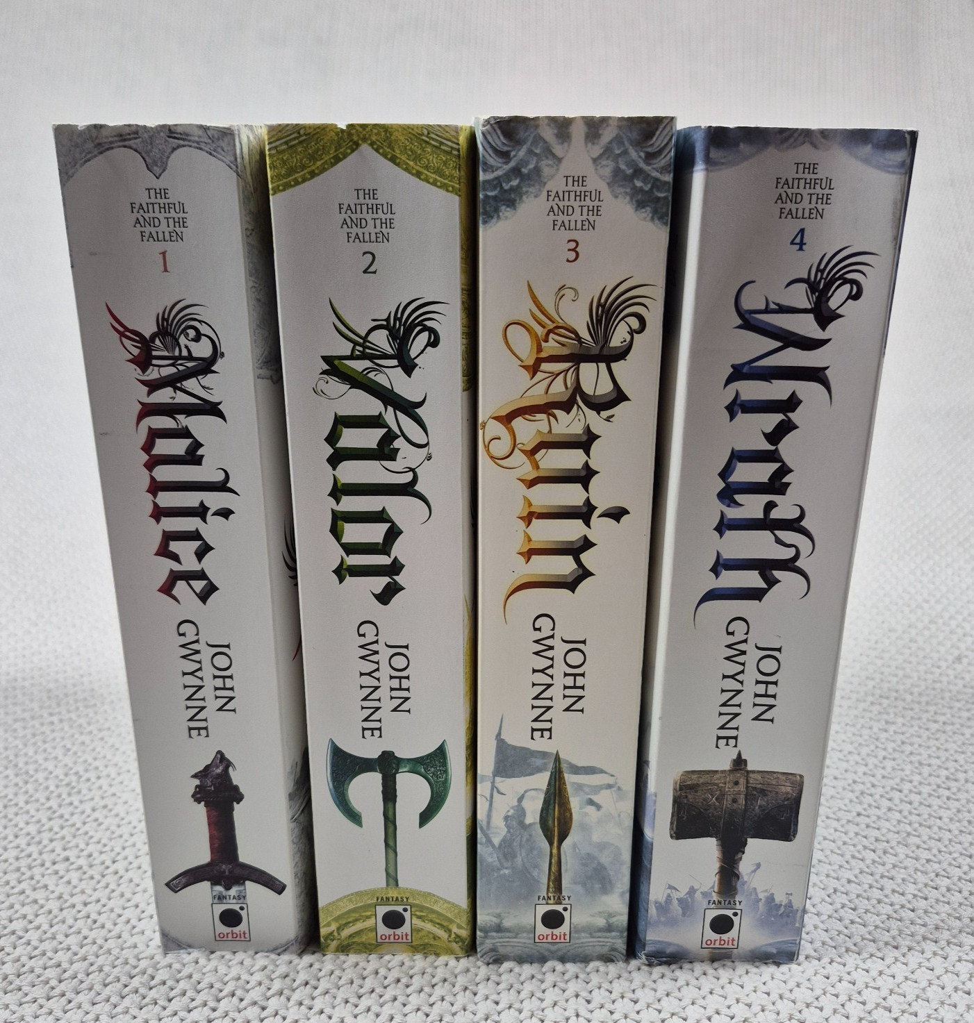 Faithful and The Fallen Series By John Gwynne Books 1-4 Trade Paperback Fantasy