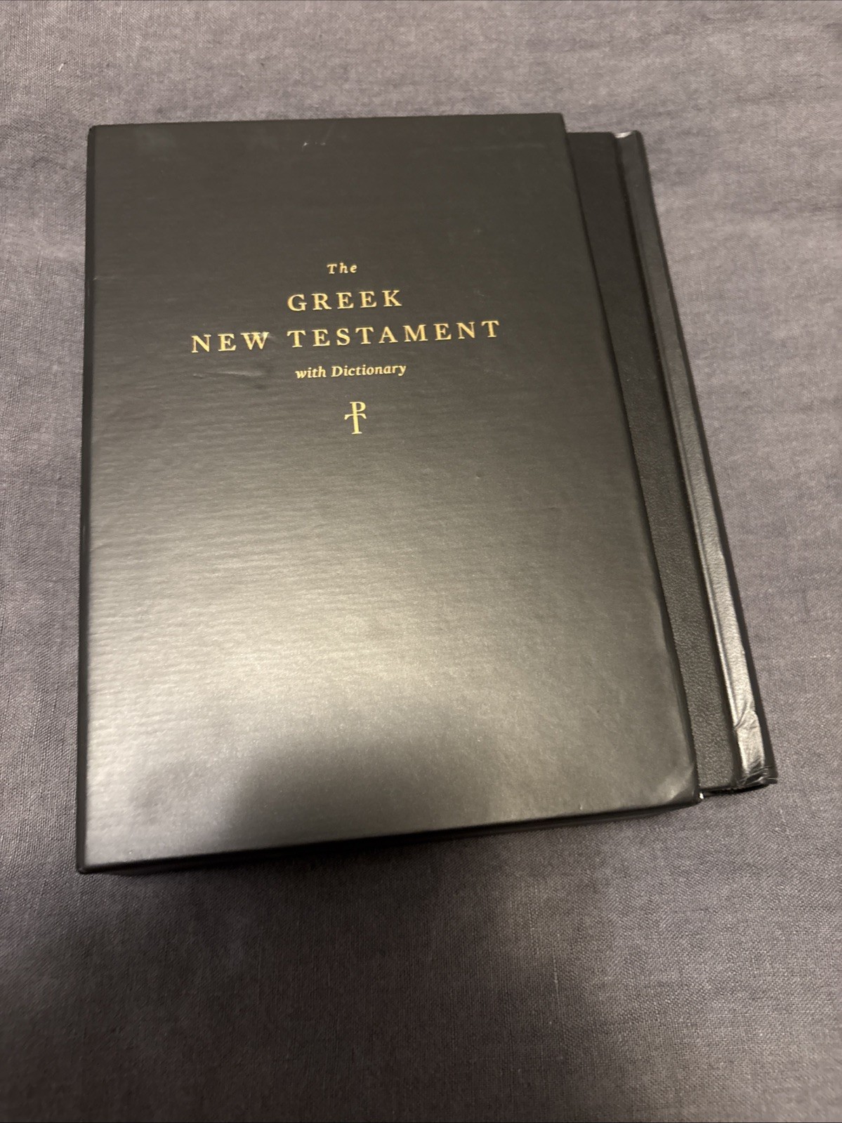 Crossway Greek New Testament Slipcover Box Tyndale House Hardcover 2017 2021