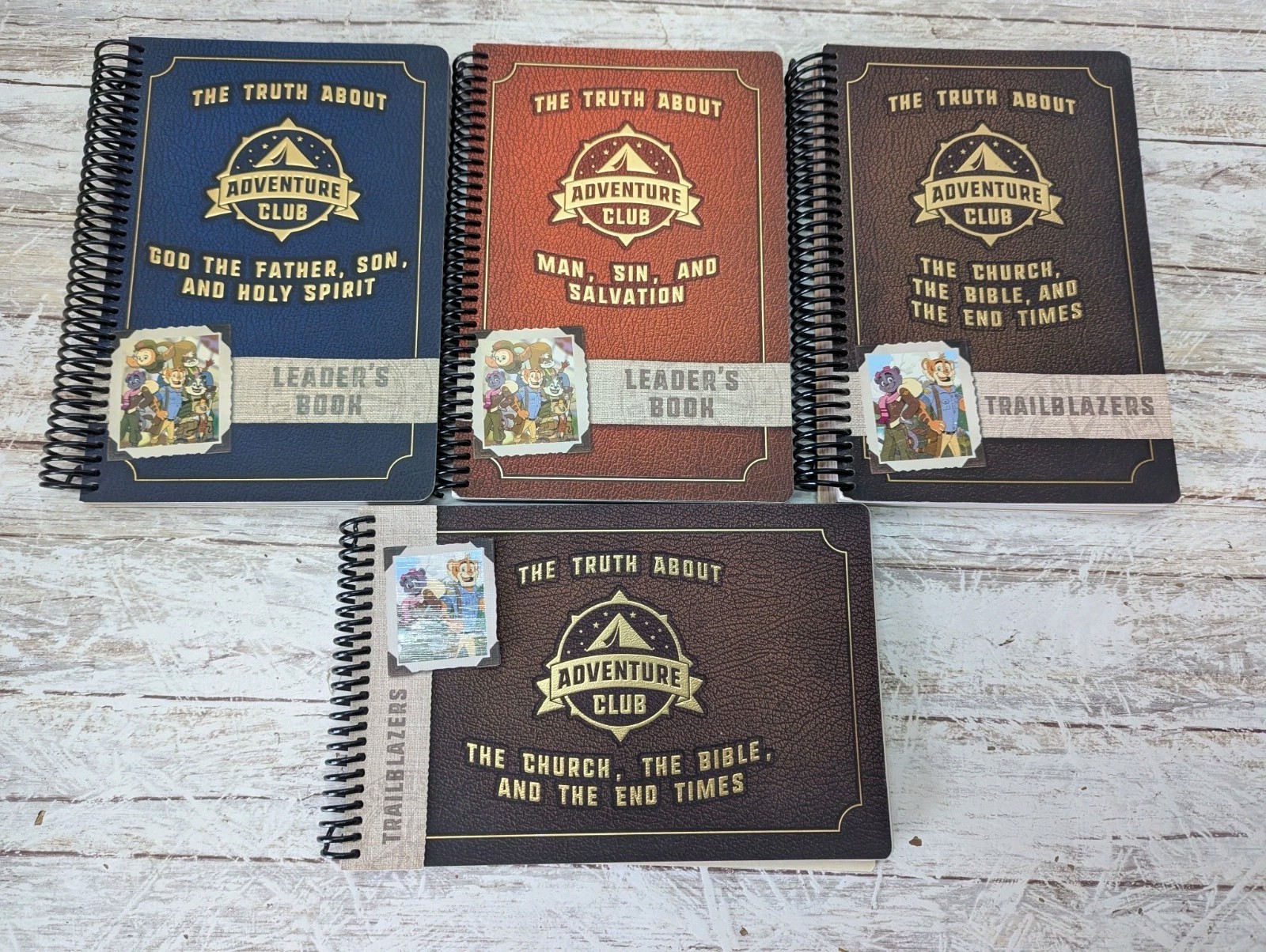 Adventure Club: The Truth About Church, Bible And End Times Trailblazers Lot 4
