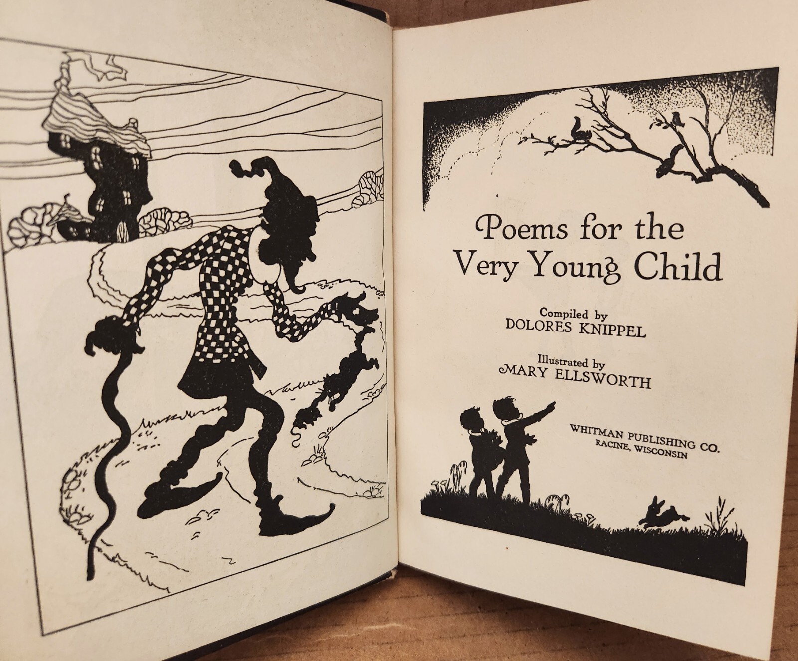 Vintage Poems for the Very Young Dolores Knippel Mary Ellsworth 1932