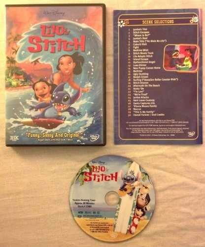 Lilo & Stitch – DVD, by Lilo & Stitch Ddwd 23989 – Very Good