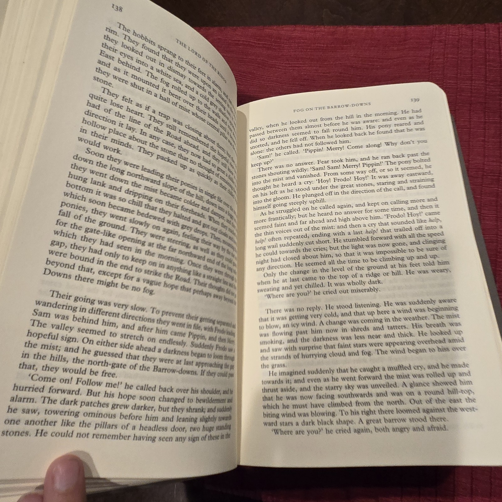 THE LORD OF THE RINGS Deluxe Edition by J.R.R. Tolkien Faux Leather Bound