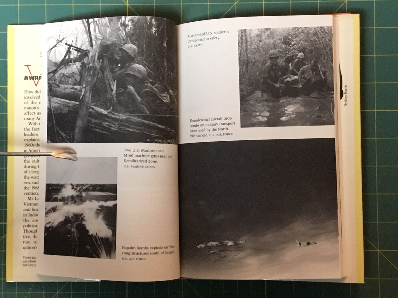 VIETNAM A WAR ON TWO FRONTS By Sidney Lens, 1990, 116 PAGES, Informative!