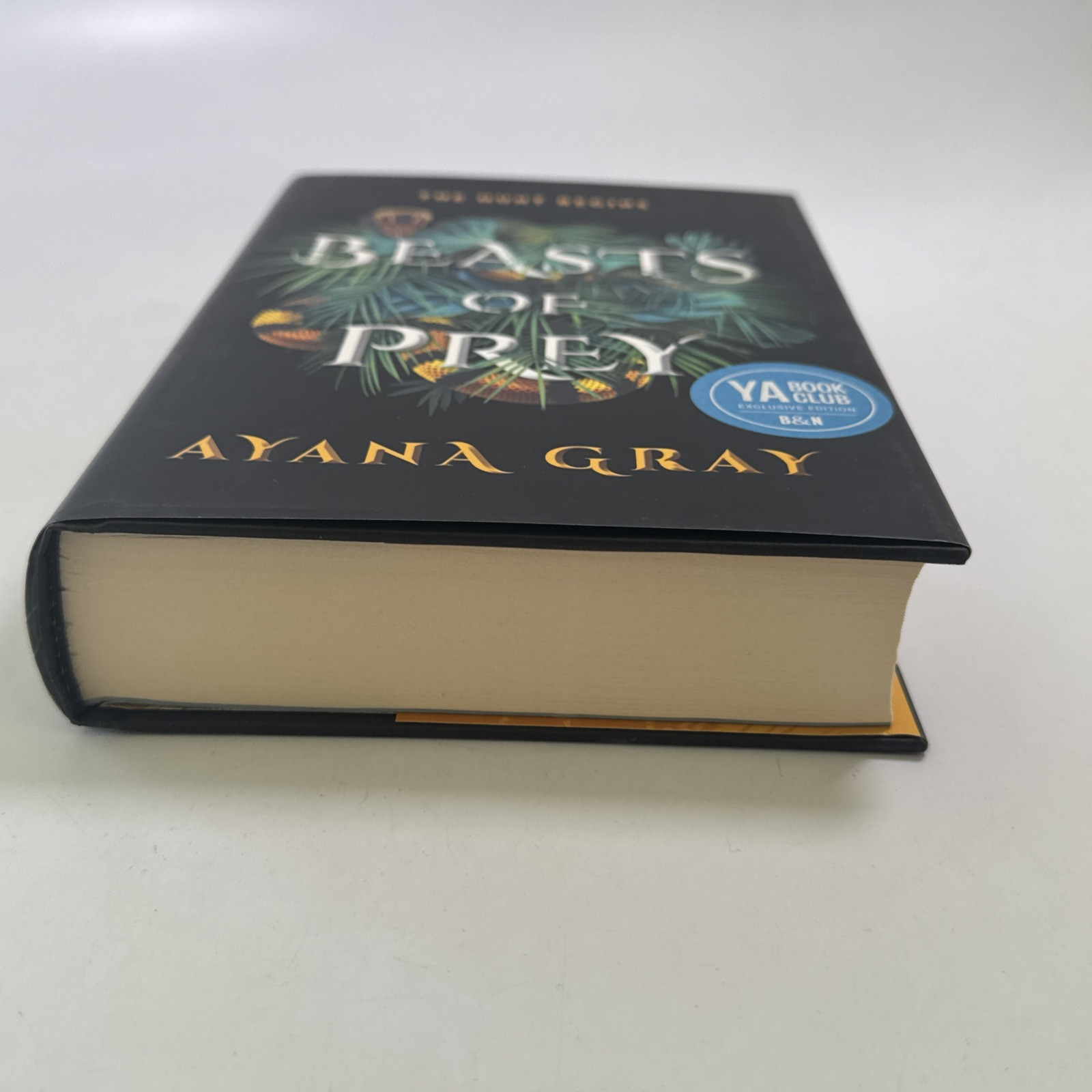 The Hunt Begins Beasts of Prey Ayana Gray Hardcover Book Excellent Clean
