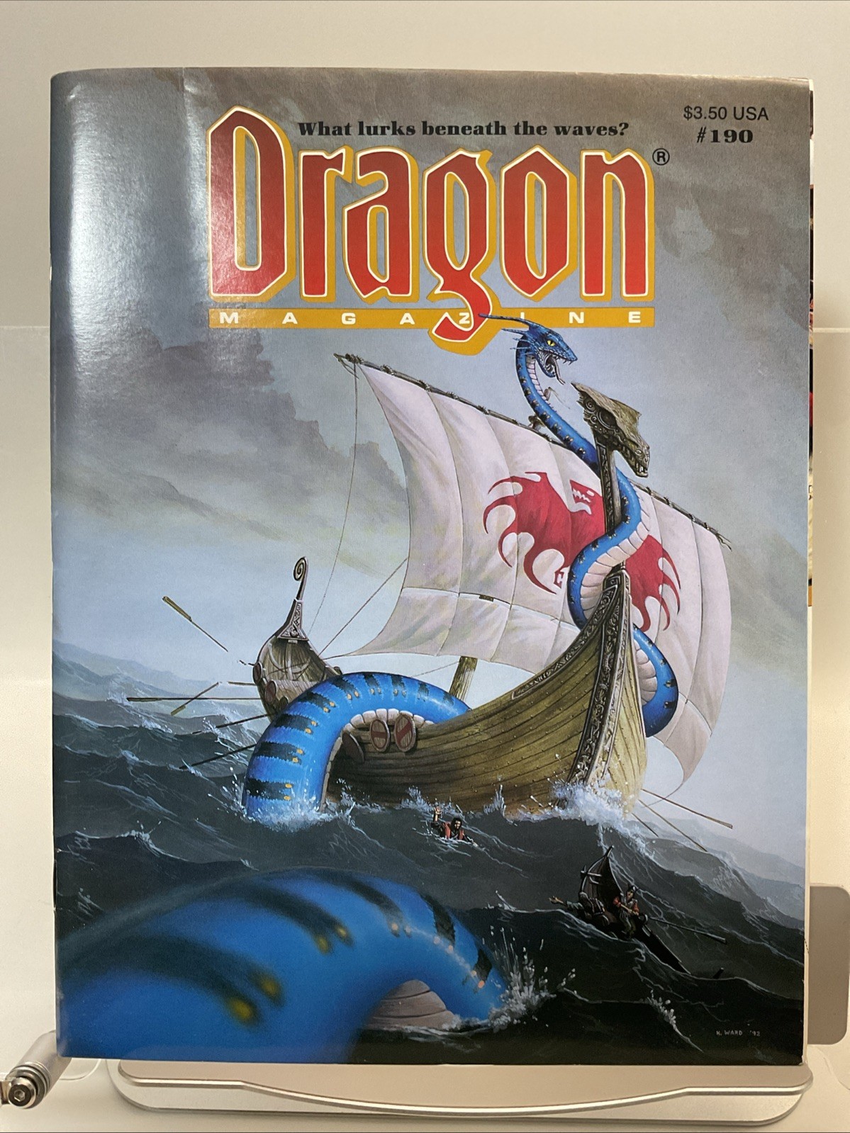 TSR Dragon Magazine #190 „Monsters of the Deep, In Poseidon’s Lair“