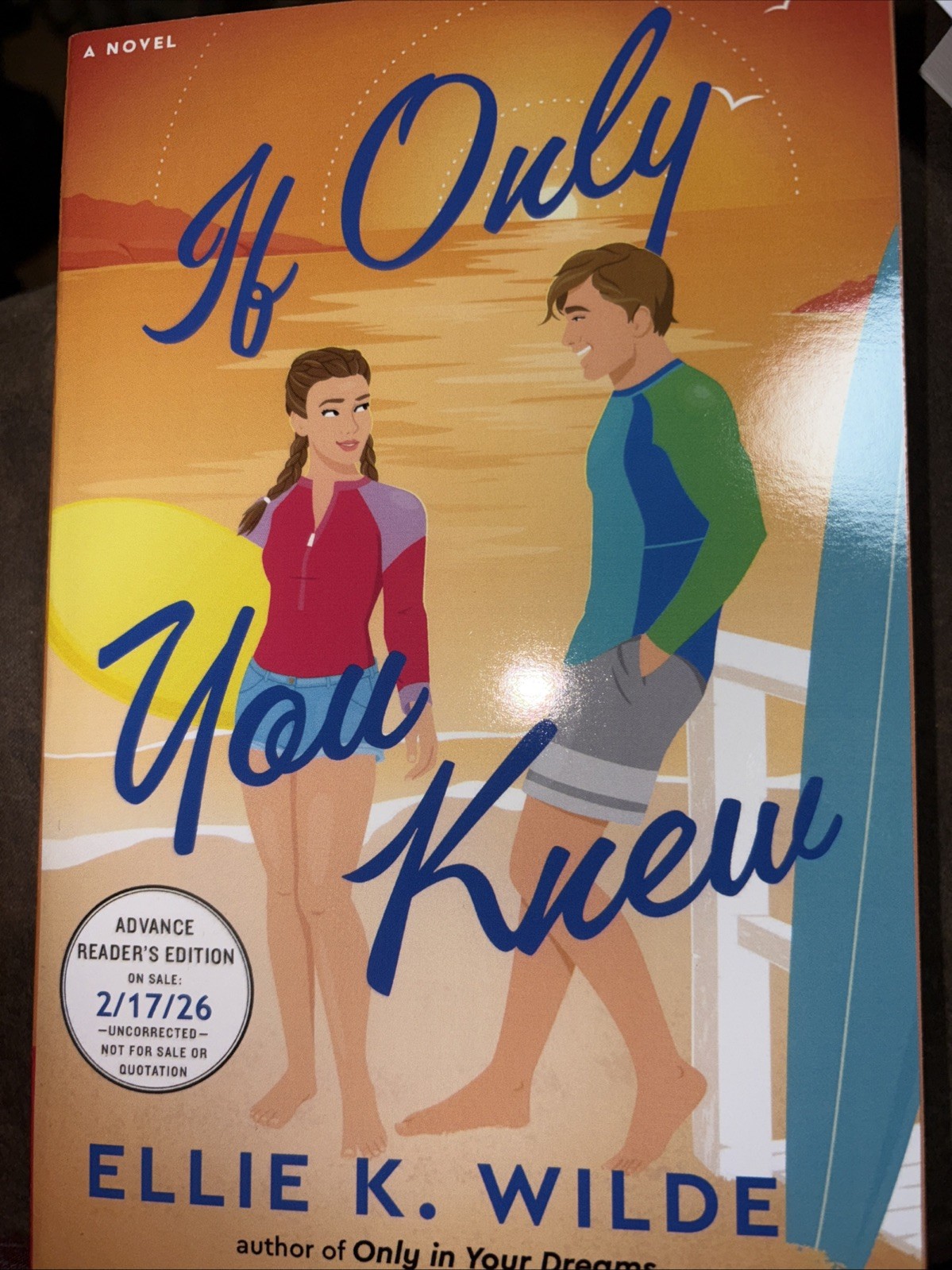 If Only You Knew by Ellie K. Wilde ARC 2/17/26